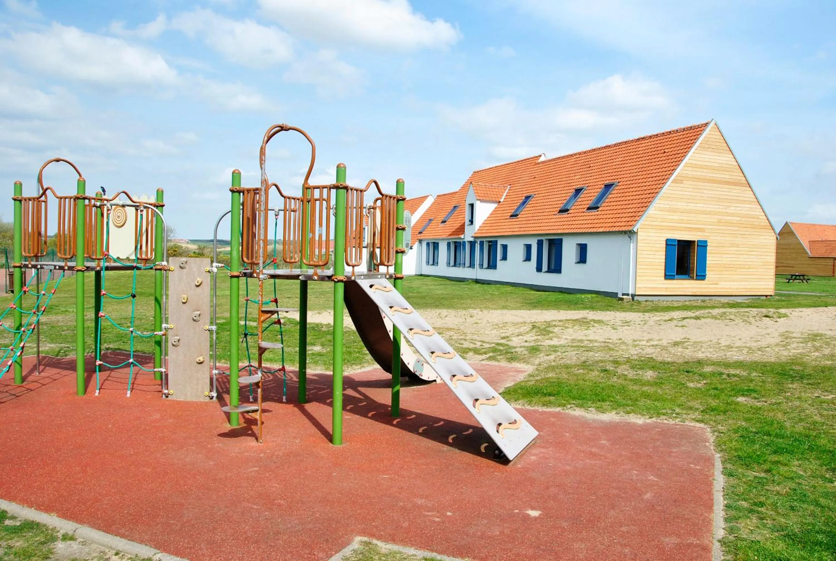 Children play ground in Le Cap d'Opale