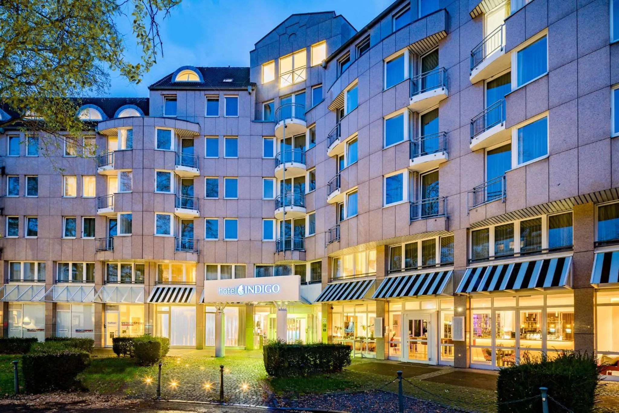 Property building in Hotel Indigo - Dusseldorf - Victoriaplatz by IHG