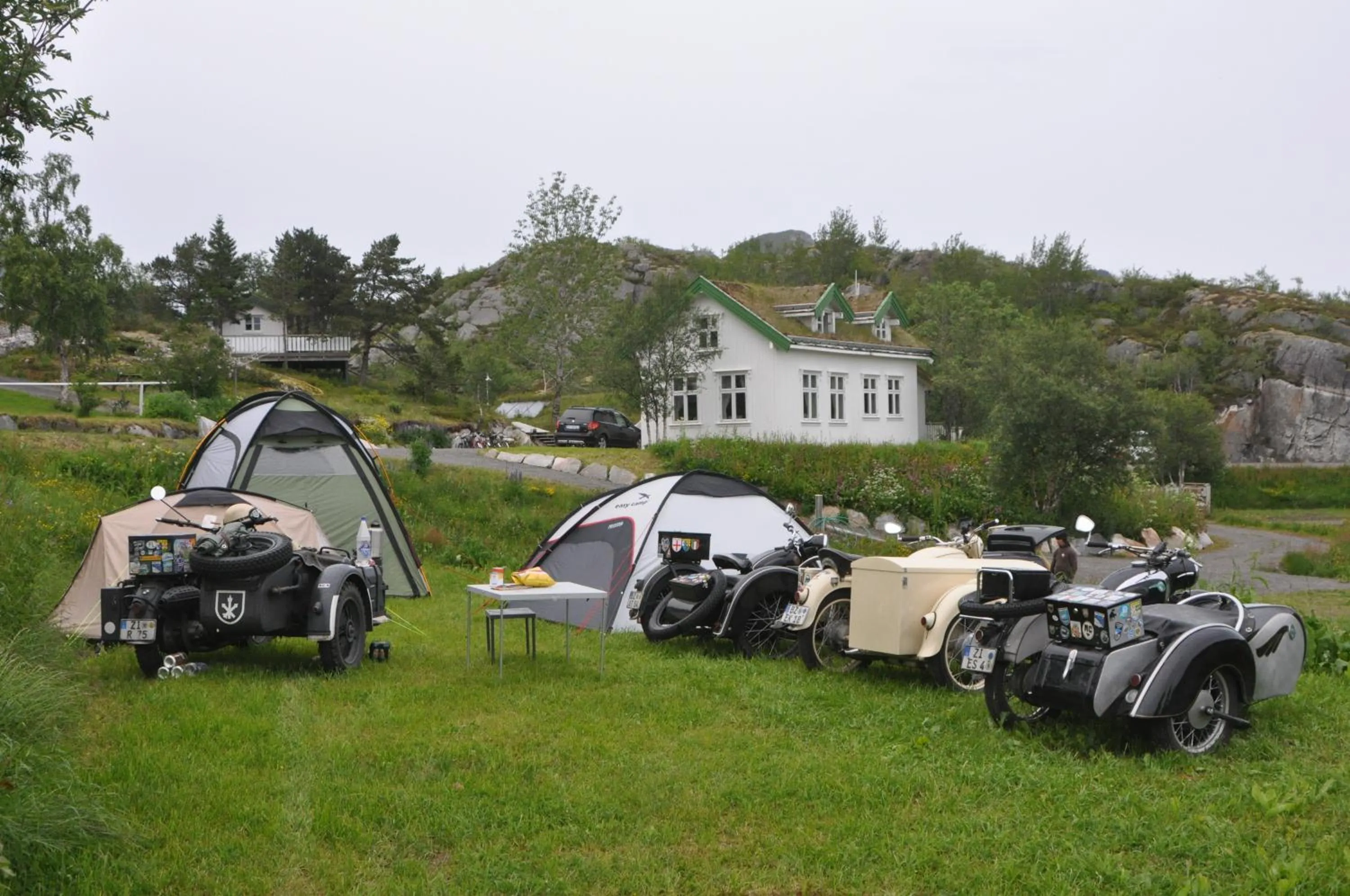 Facade/entrance in Kabelvåg Feriehus & Camping