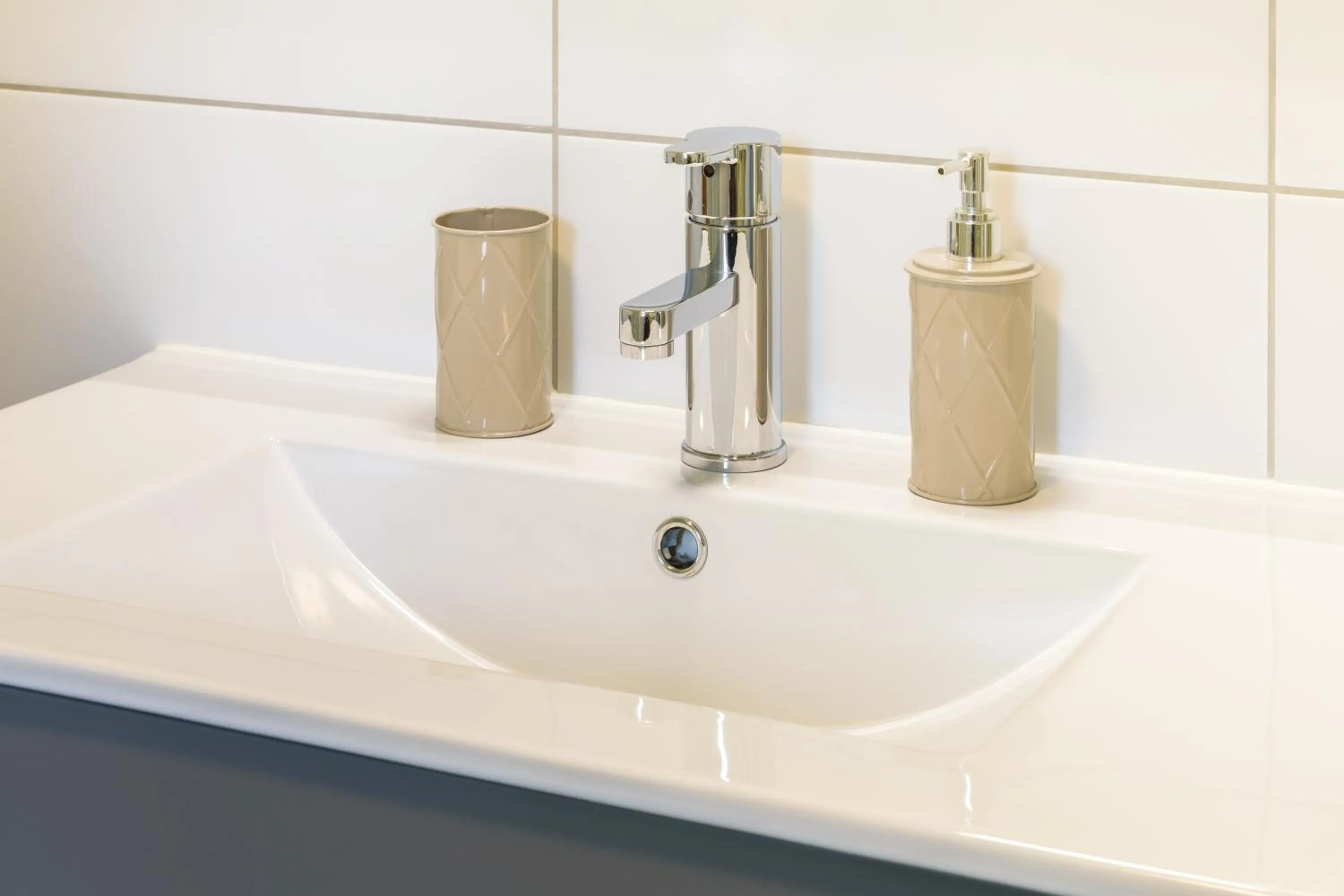 Bathroom in Kabelvåg Feriehus & Camping