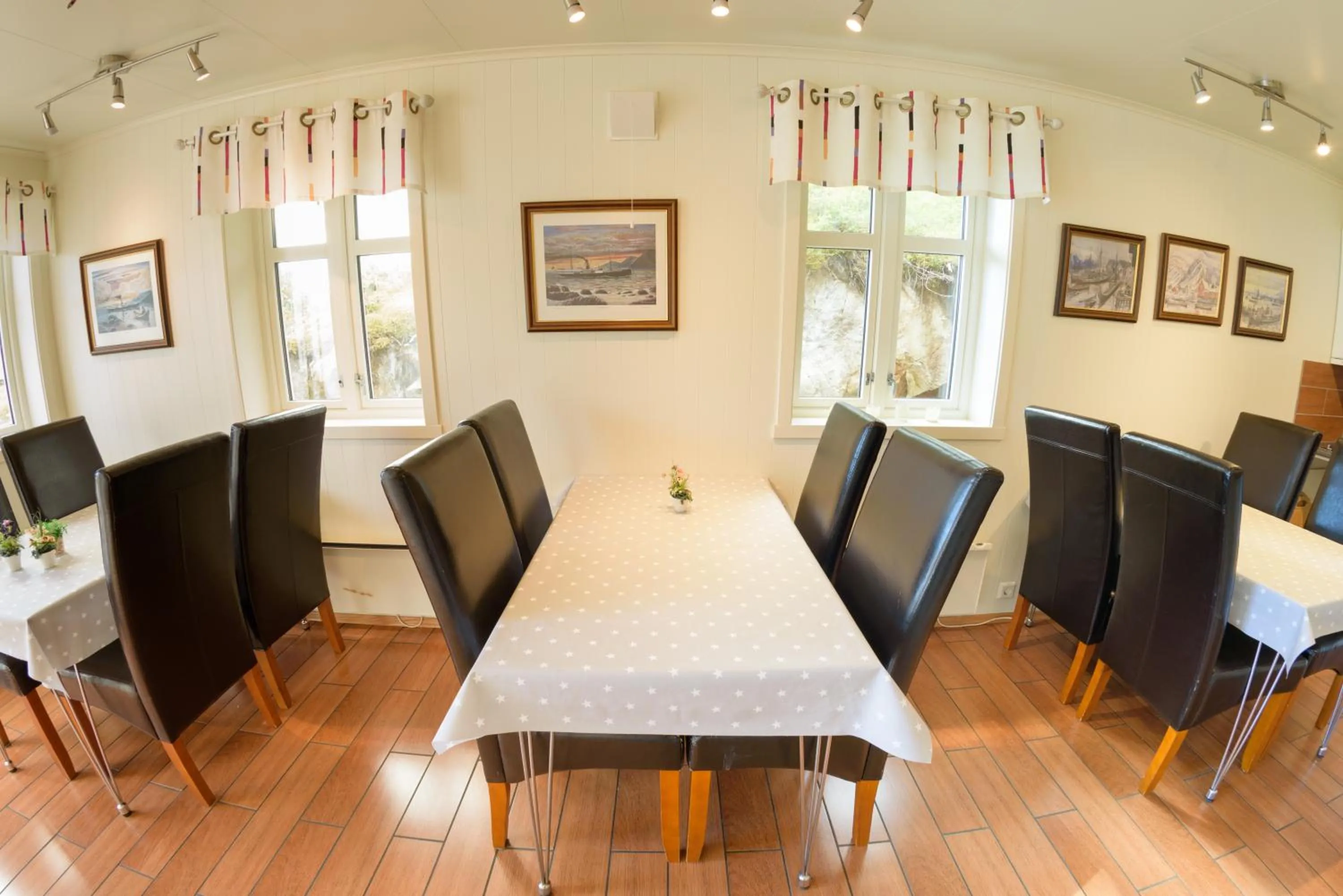 Seating area in Kabelvåg Feriehus & Camping