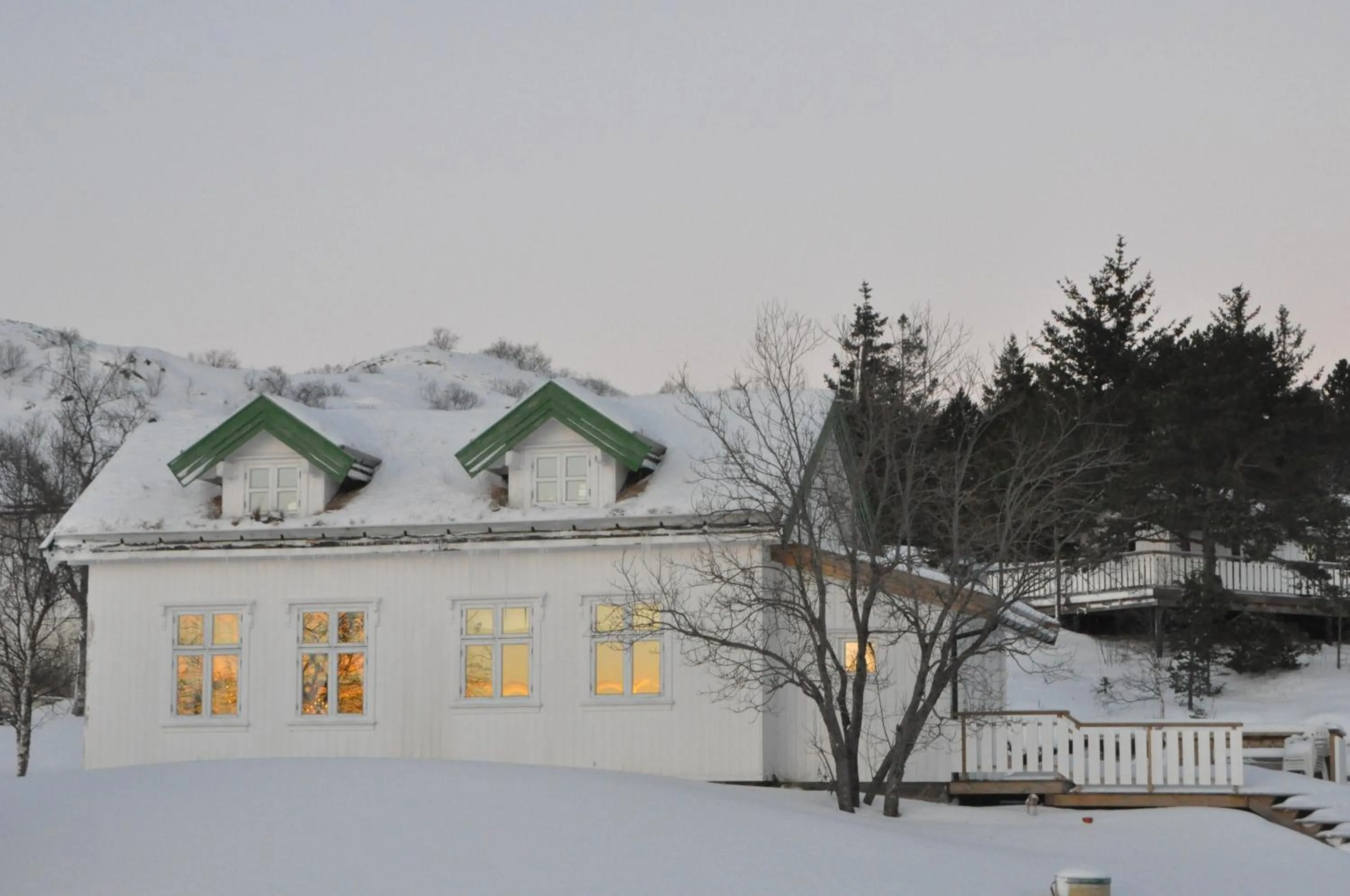 Facade/entrance in Kabelvåg Feriehus & Camping