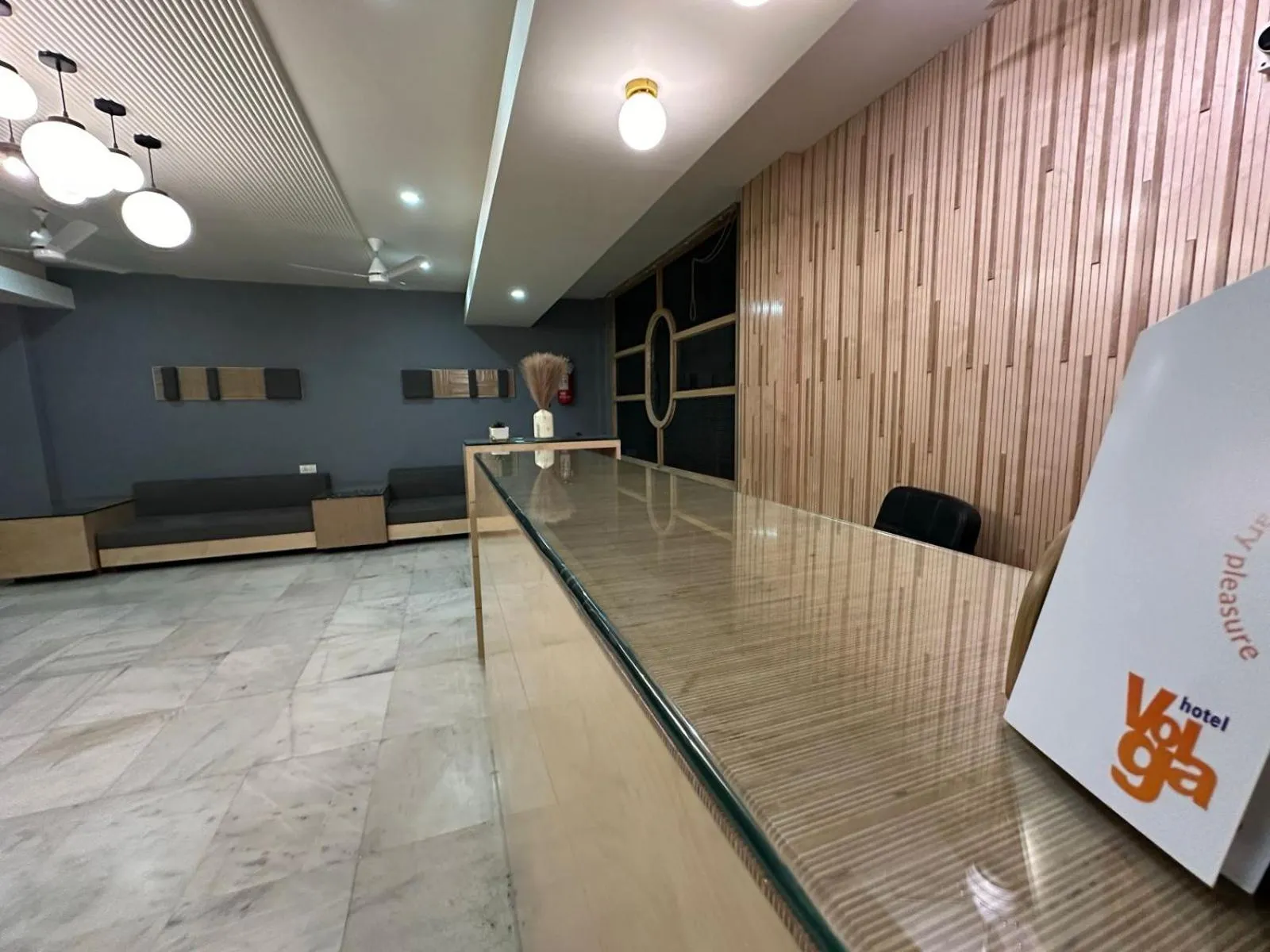 Lobby or reception in Hotel Volga