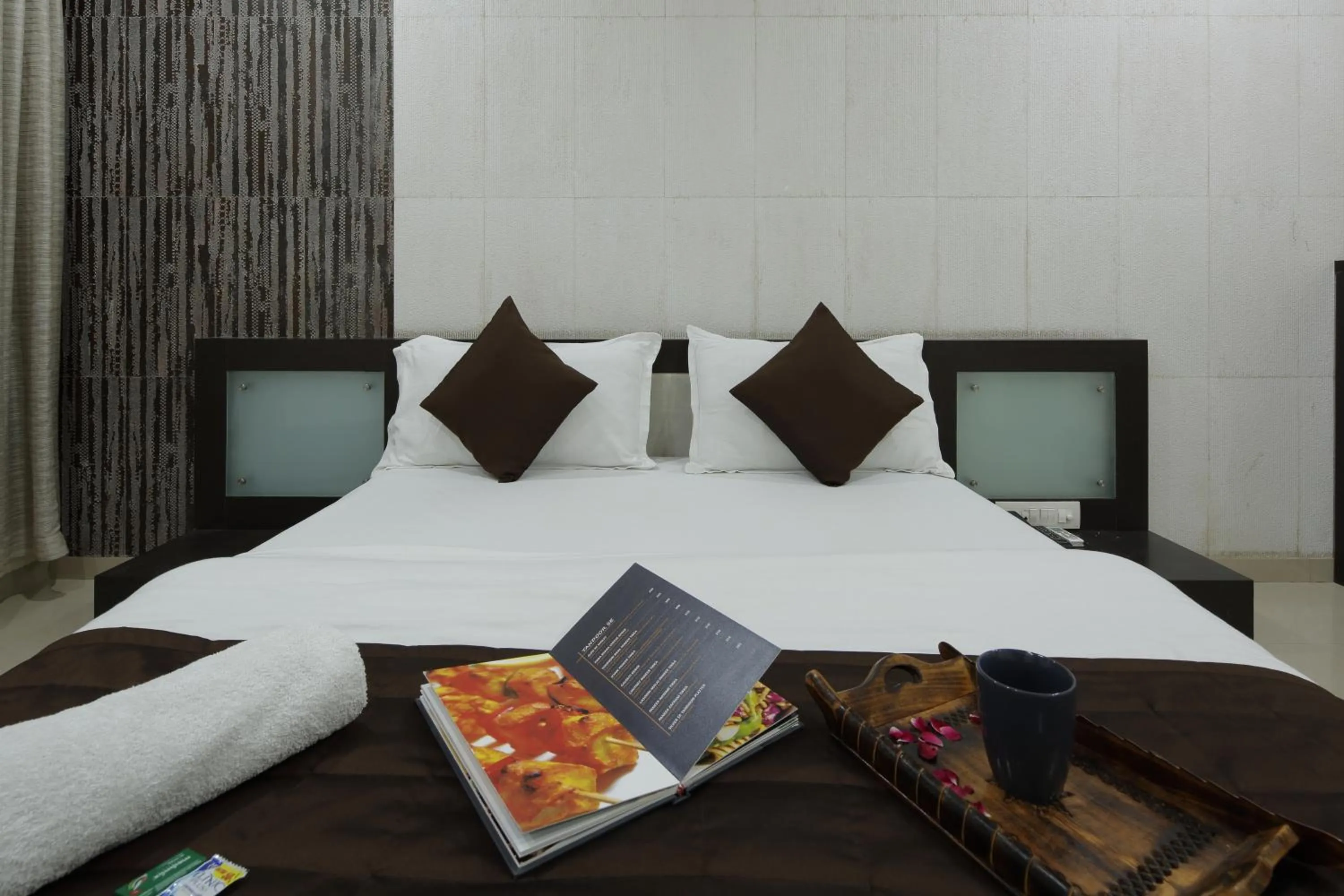 Photo of the whole room, Bed in Hotel Volga