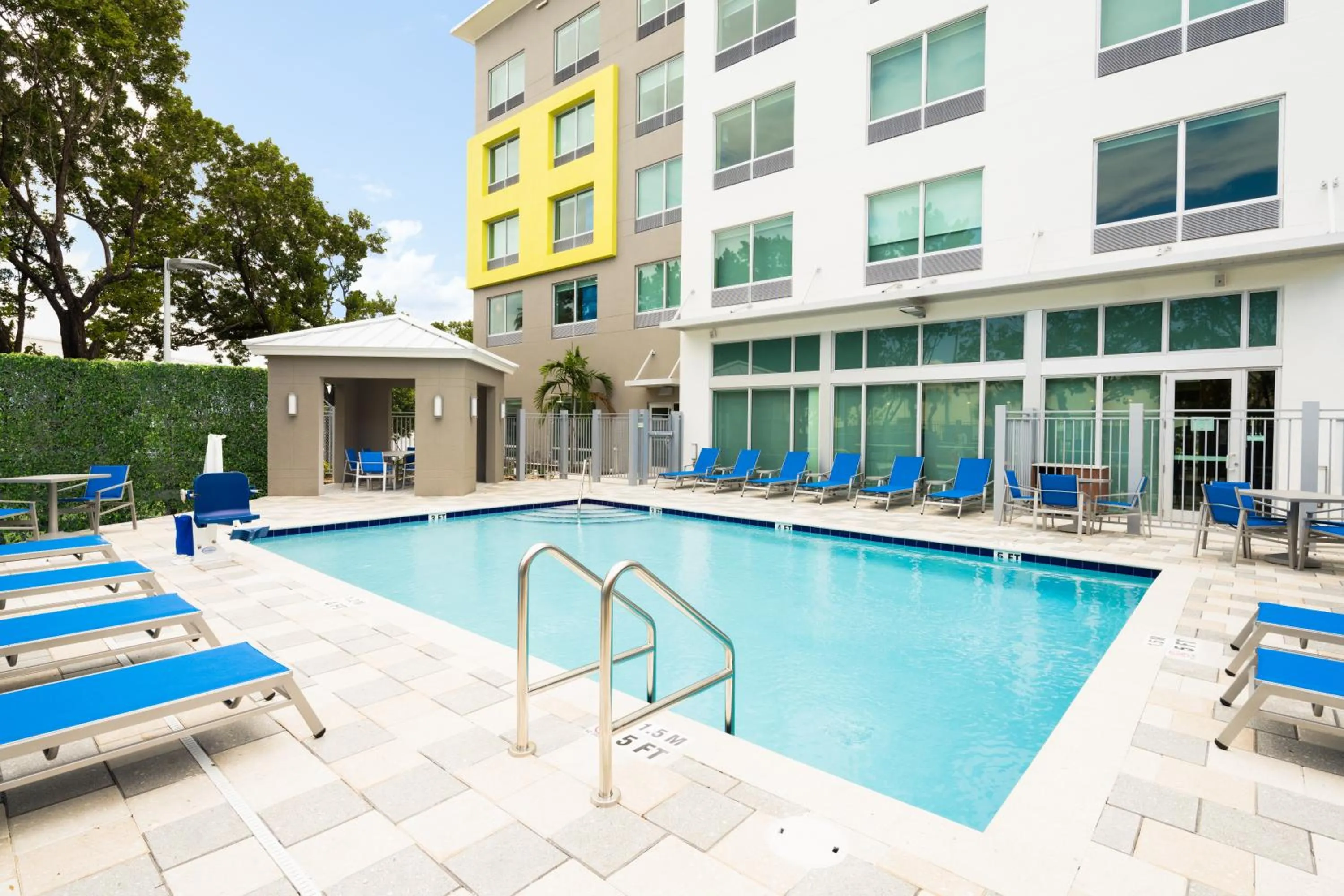 Swimming pool in Holiday Inn Express Doral Miami by IHG
