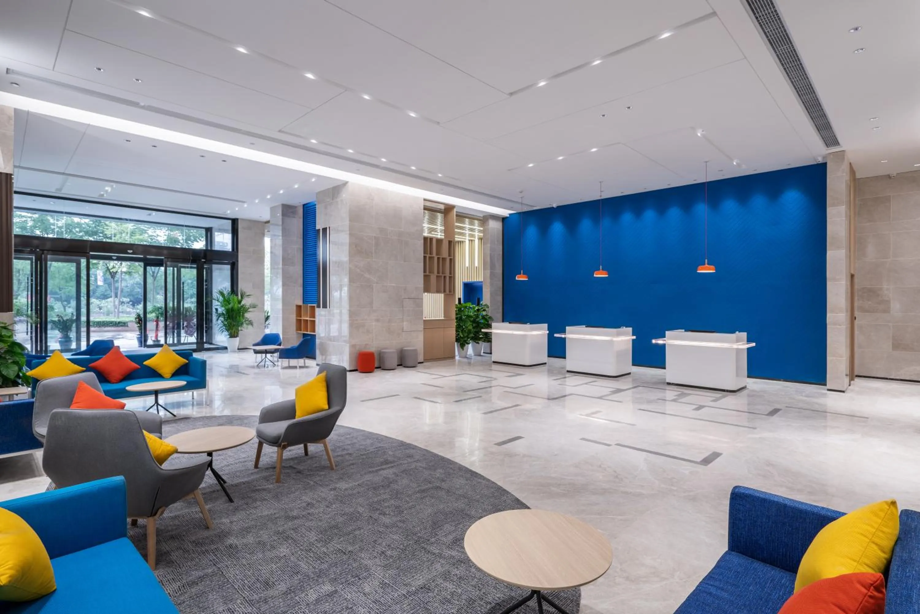 Lobby or reception in Holiday Inn Express Changsha South Railway Station by IHG