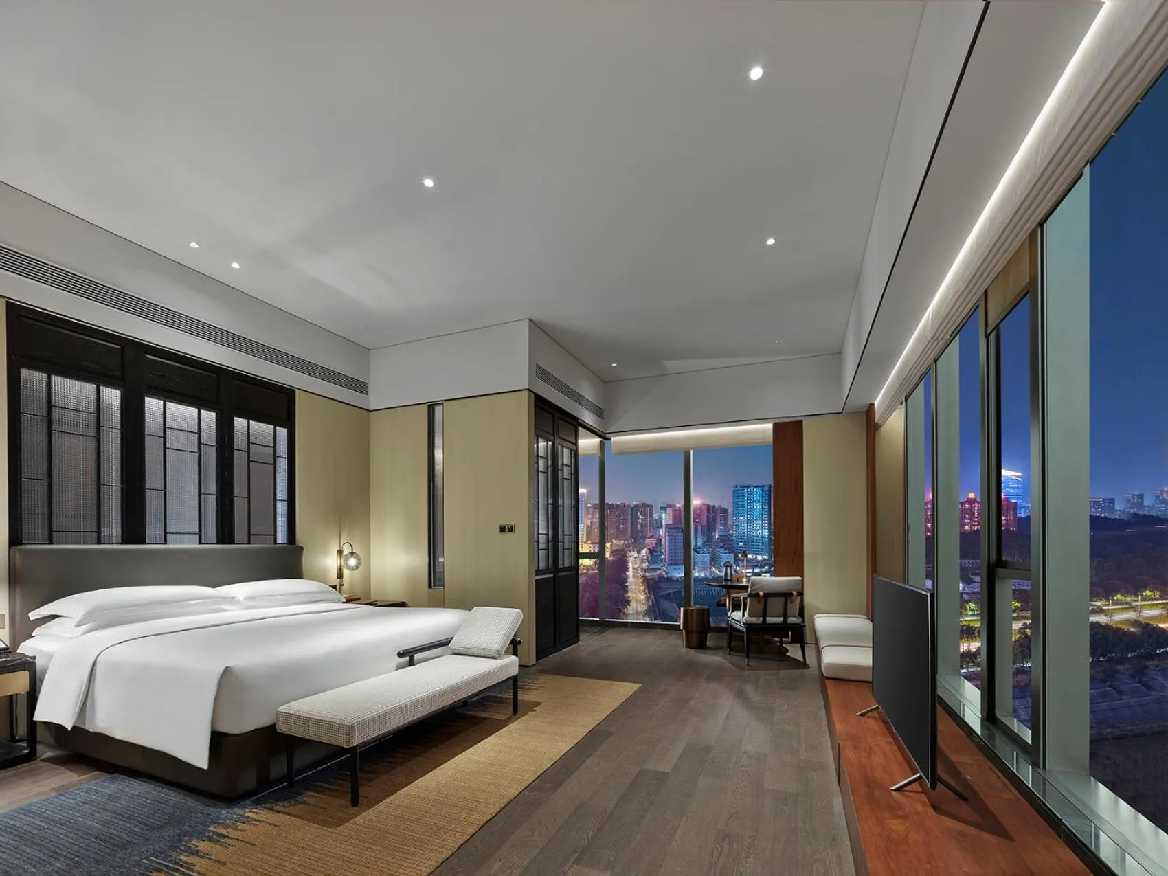 Bedroom, Bed in InterContinental Dongguan by IHG