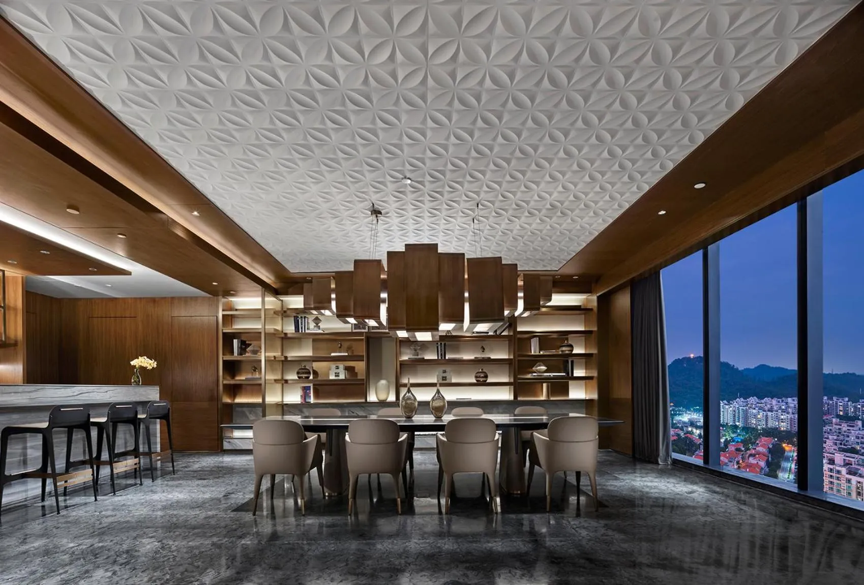 Dining area in InterContinental Dongguan by IHG