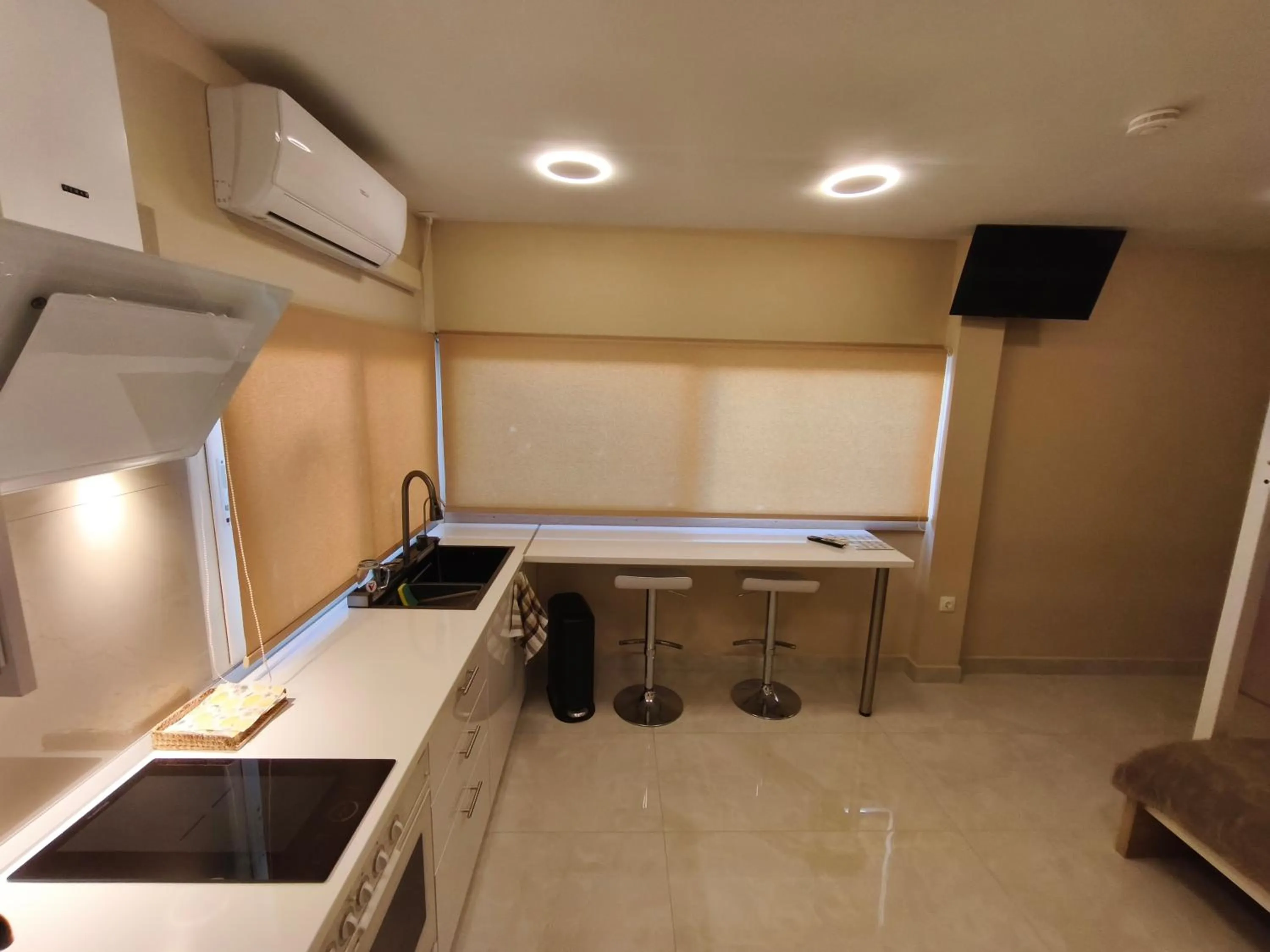 Kitchen or kitchenette in Modular Bungalows With Heated Pool Artemis Greece