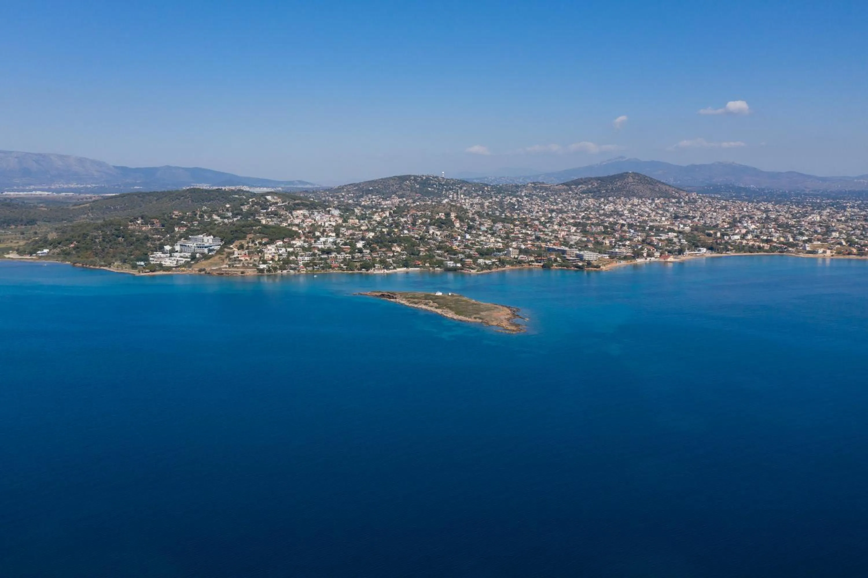 Natural landscape in Modular Bungalows With Heated Pool Artemis Greece