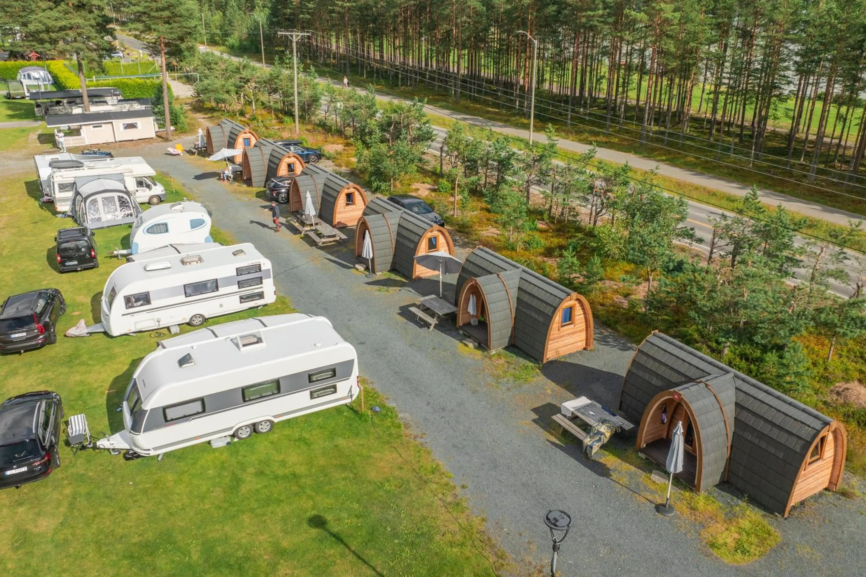 Area and facilities in First Camp Bø - Telemark