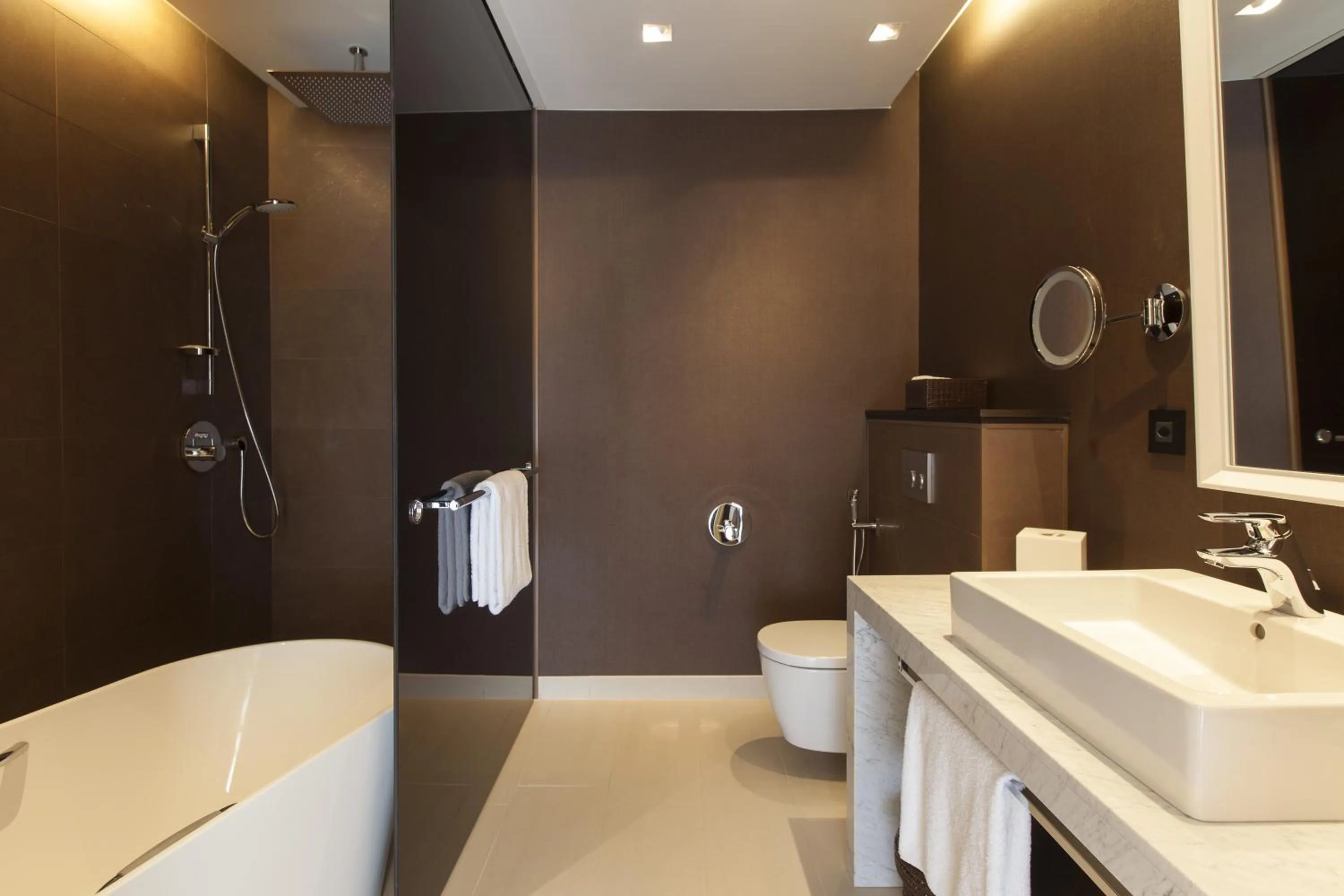 Bathroom in Crowne Plaza Geneva by IHG