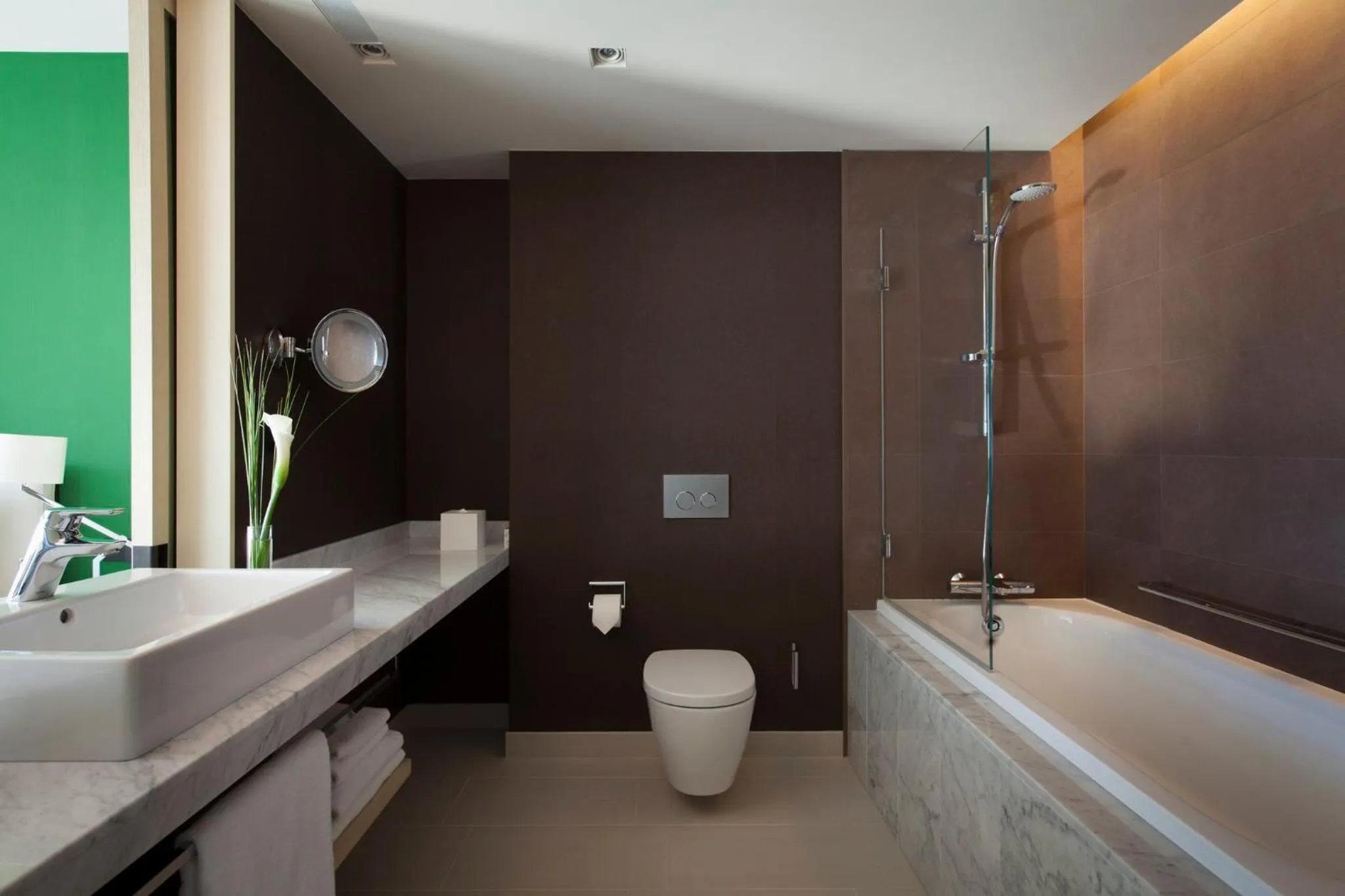 Bathroom in Crowne Plaza Geneva by IHG