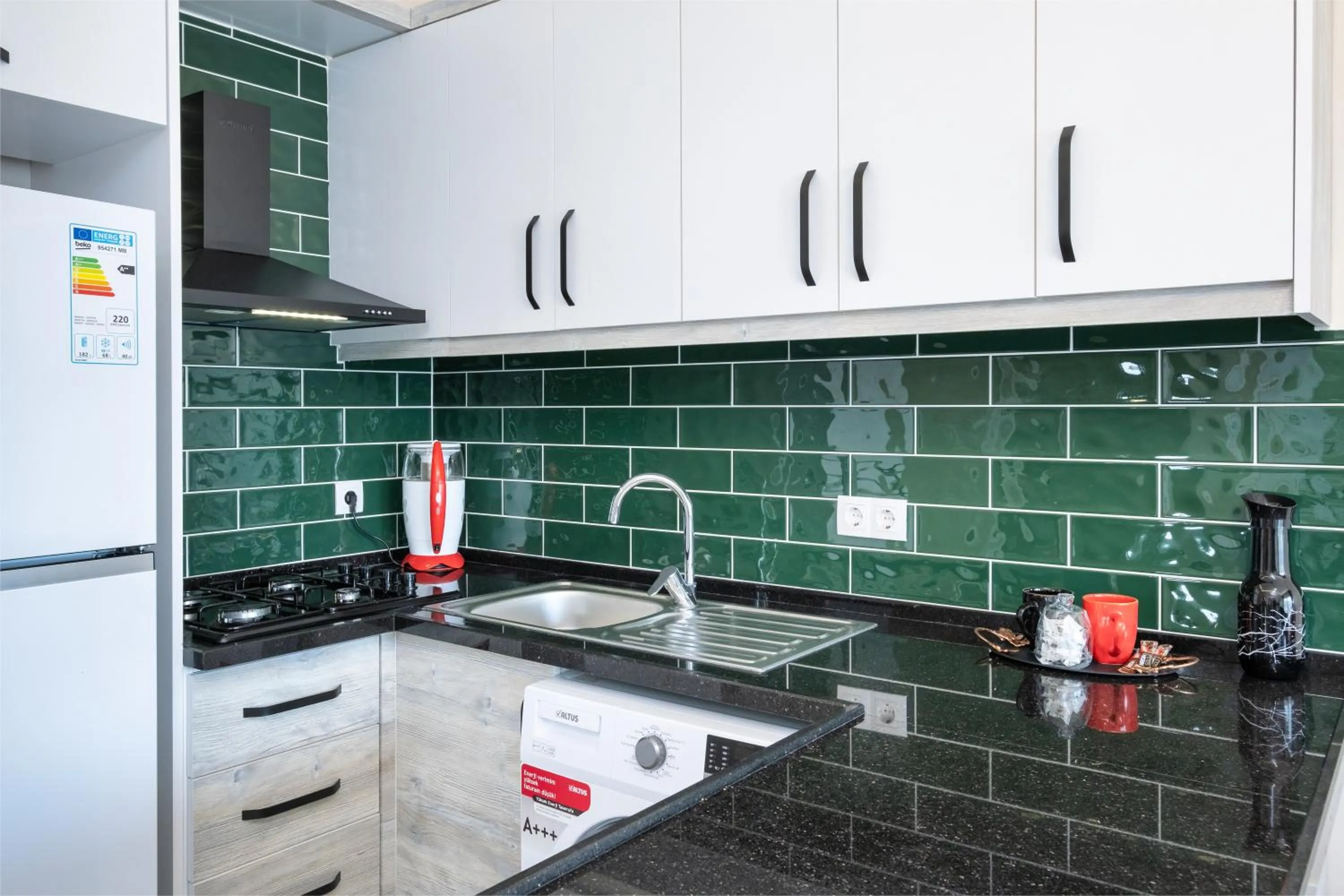 Kitchen or kitchenette in Orion Apart Tekirova