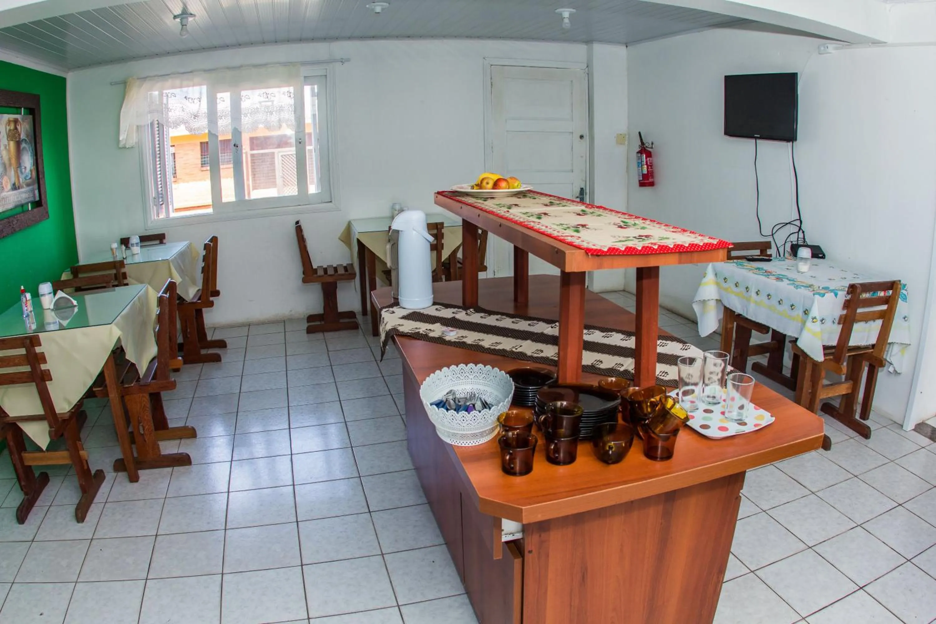 Food and drinks in Hotel Recanto do Mar