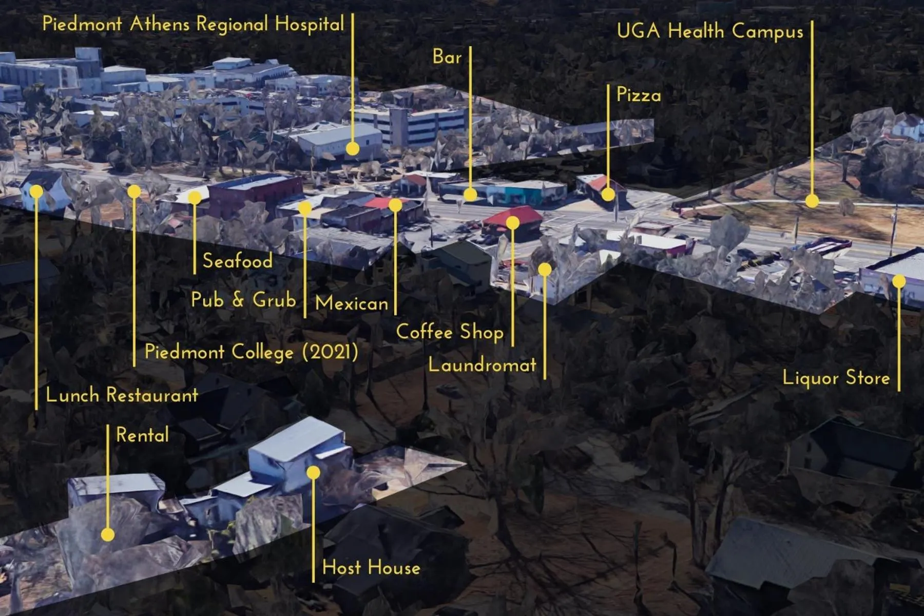 Restaurant/places to eat in NormalBnB - 2 Blocks From Restaurants, Bars, Hospital