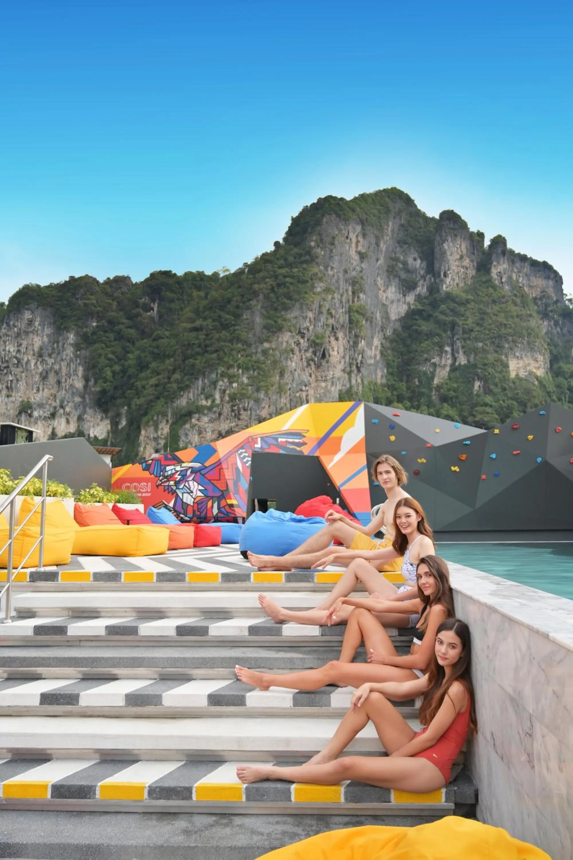 Swimming pool in COSI Krabi Ao Nang Beach - SHA Plus