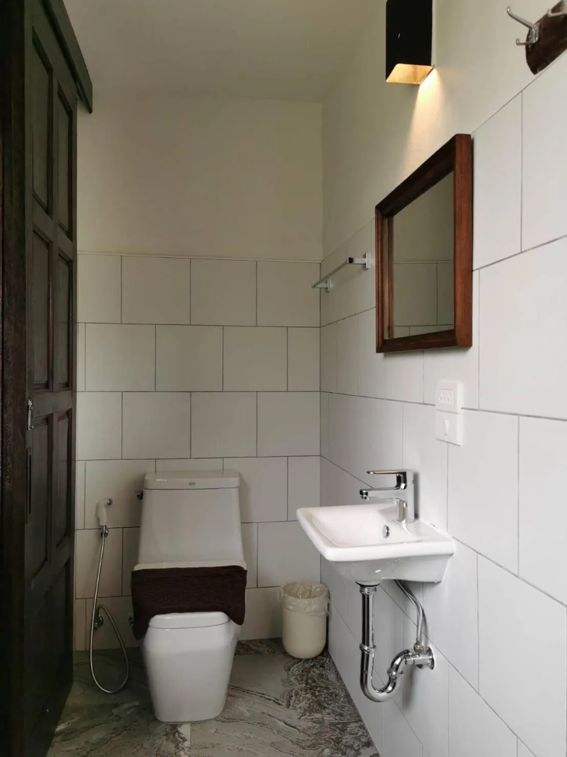 Toilet in Palin Family Cottage