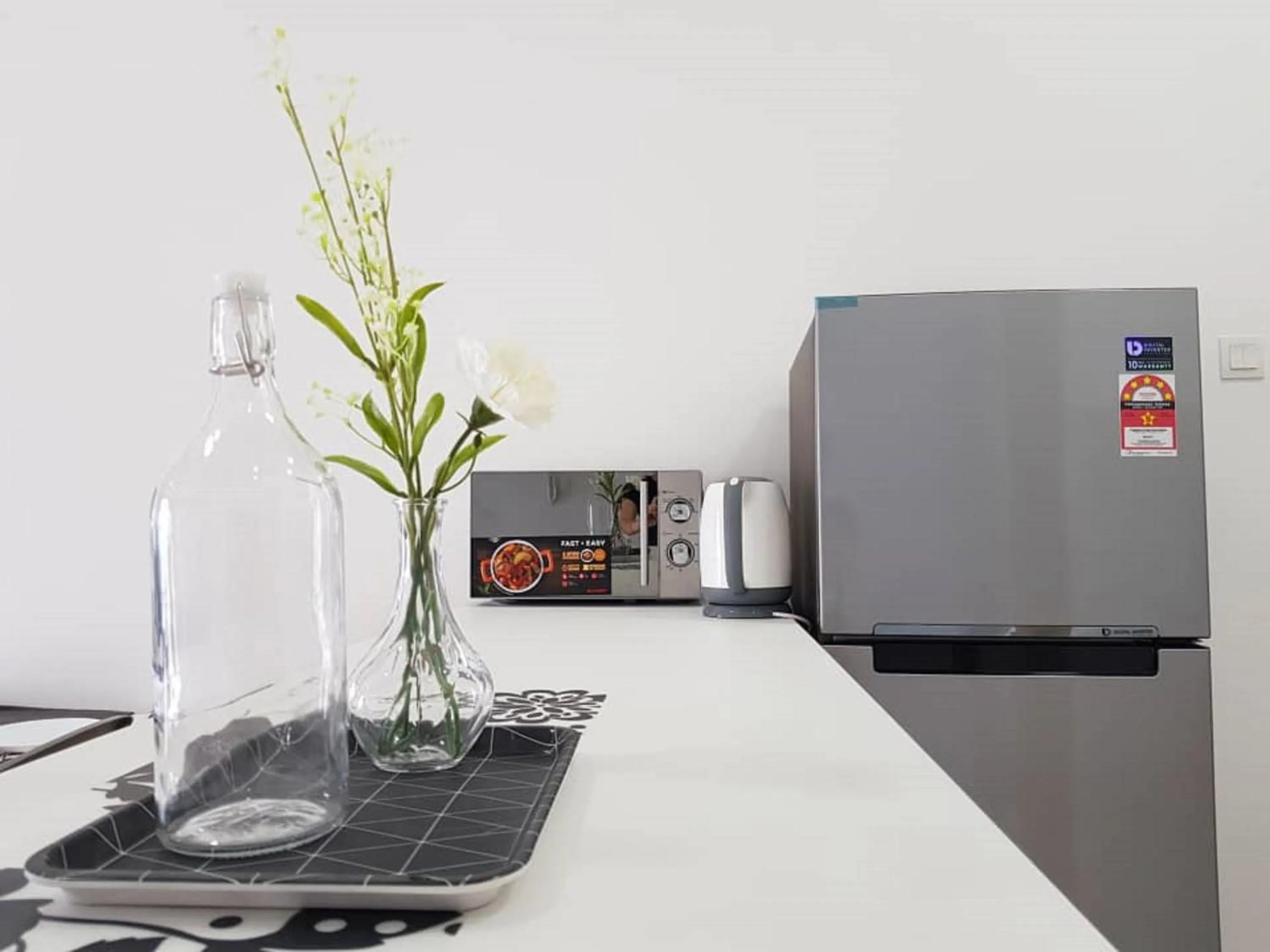 Kitchen or kitchenette in Skypod Residence Puchong