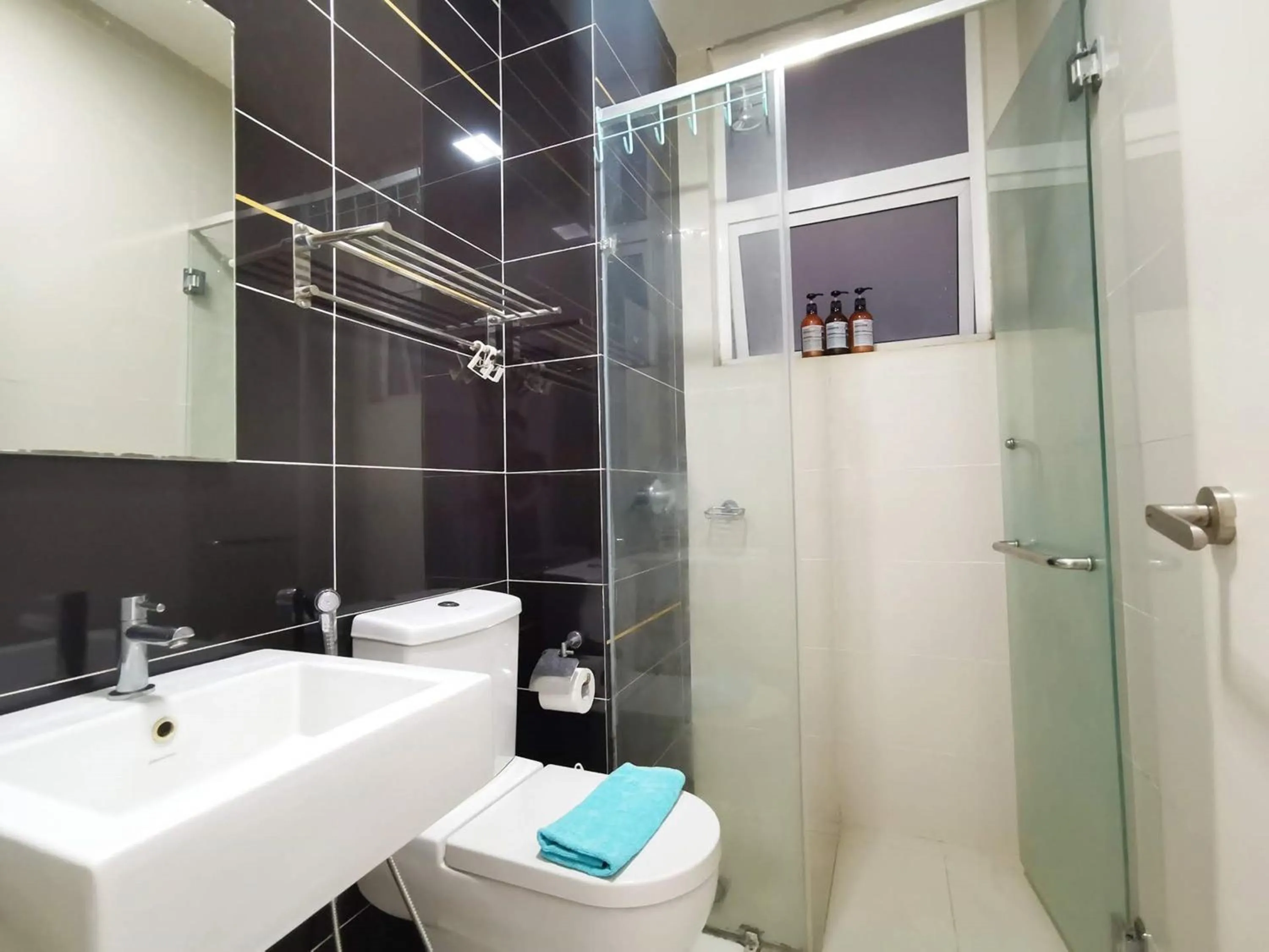 Shower in Skypod Residence Puchong