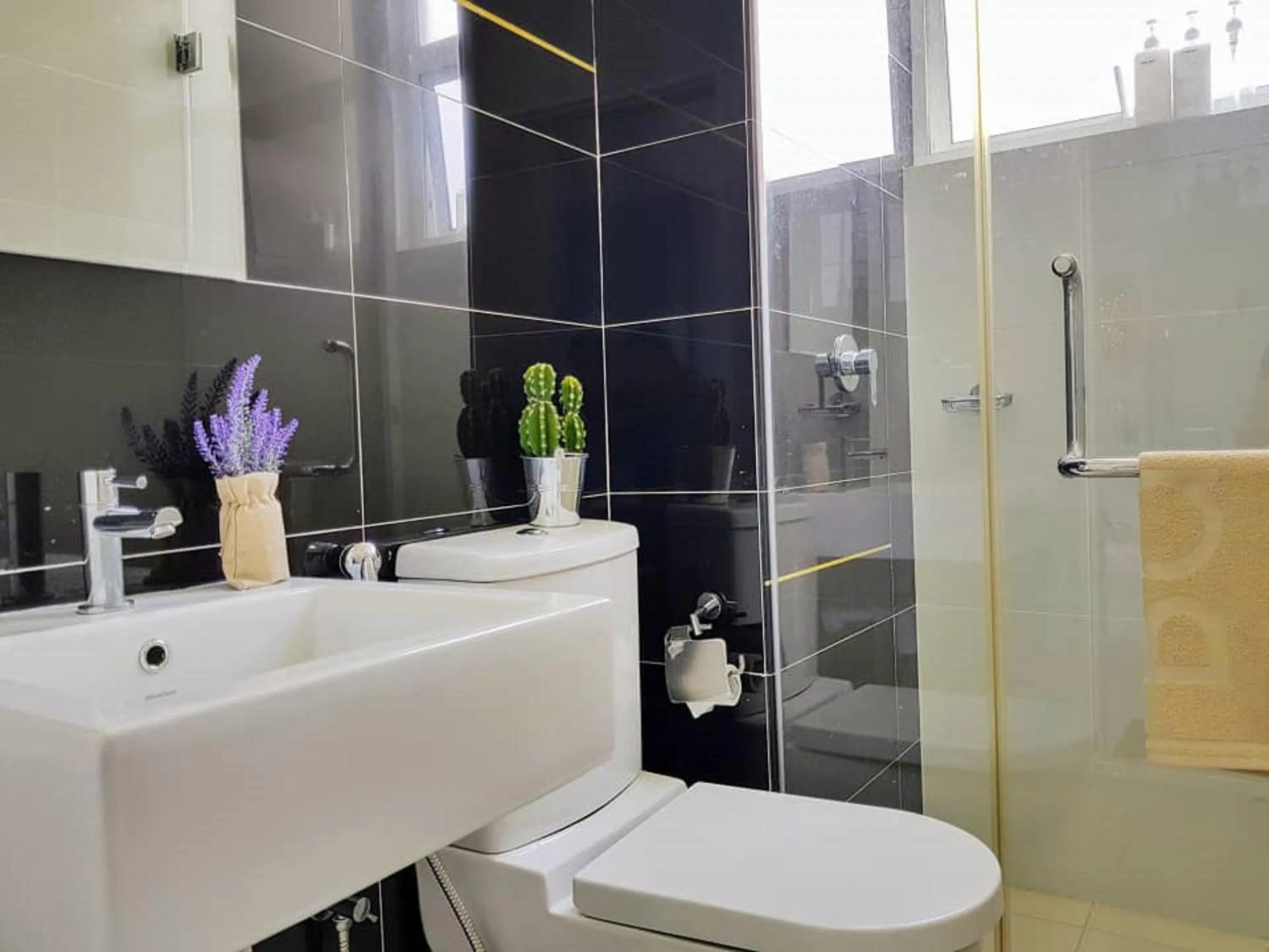 Shower in Skypod Residence Puchong