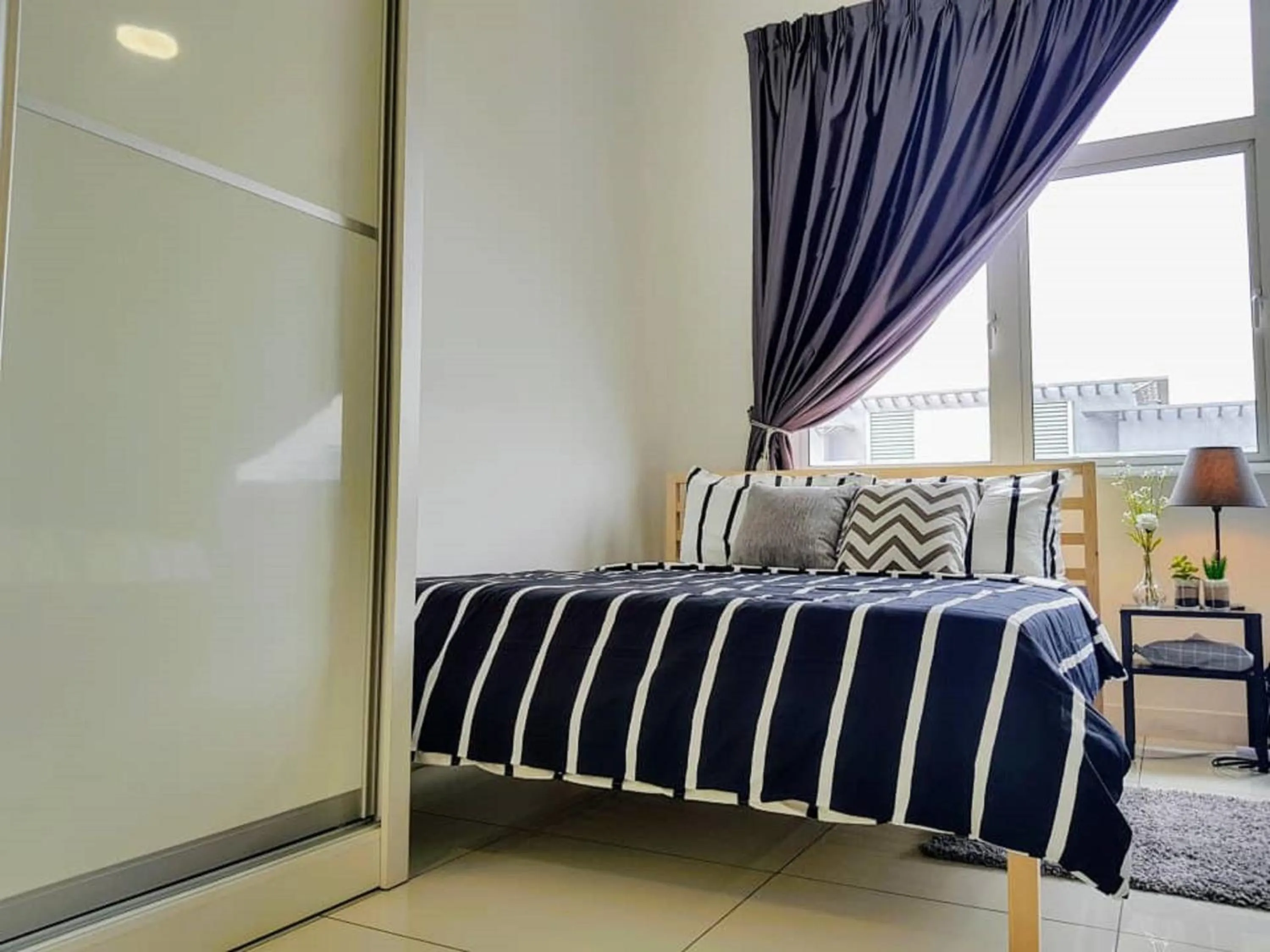 Bedroom, Bed in Skypod Residence Puchong