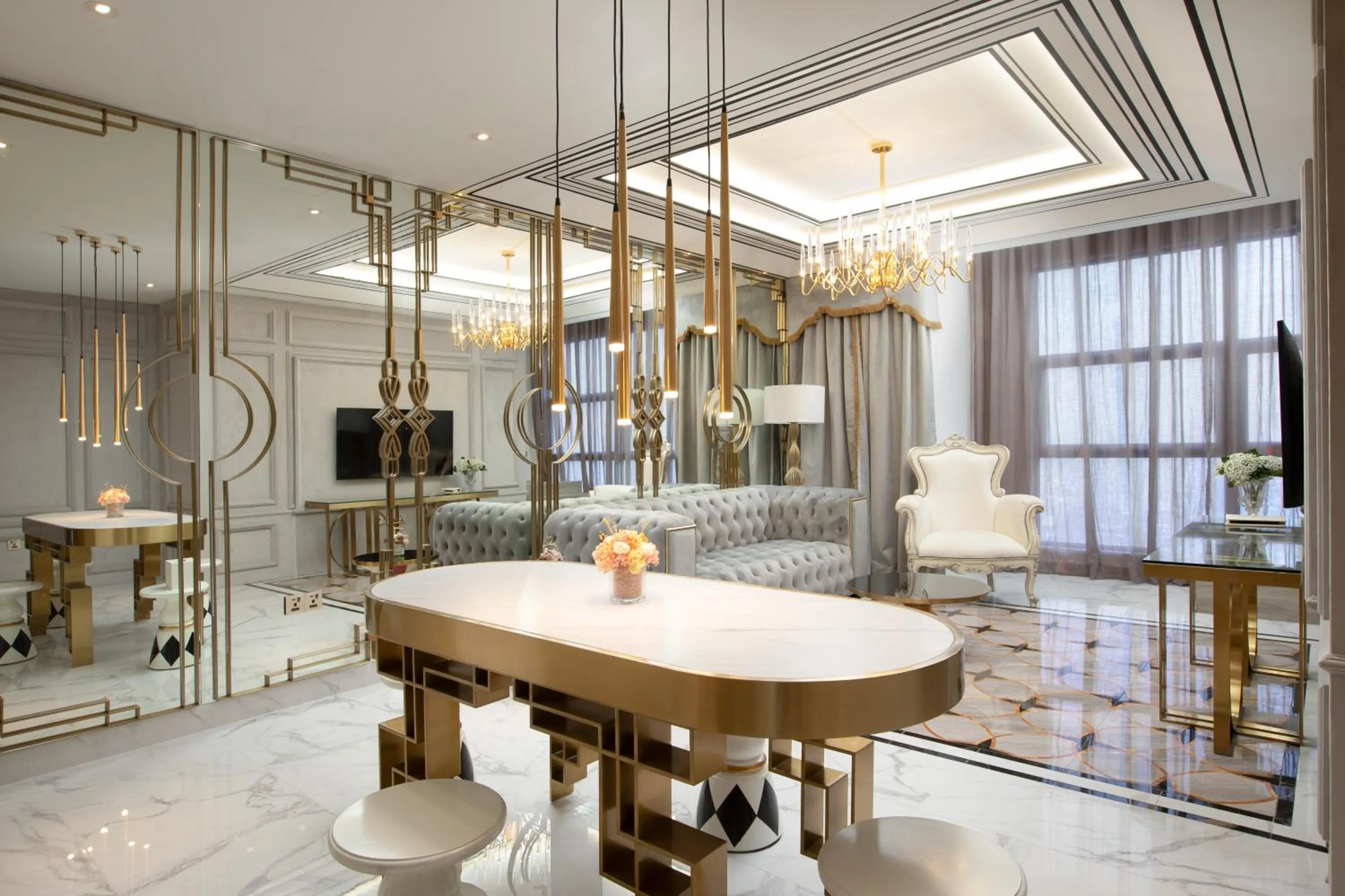 Living room in arte by Thomas Chan