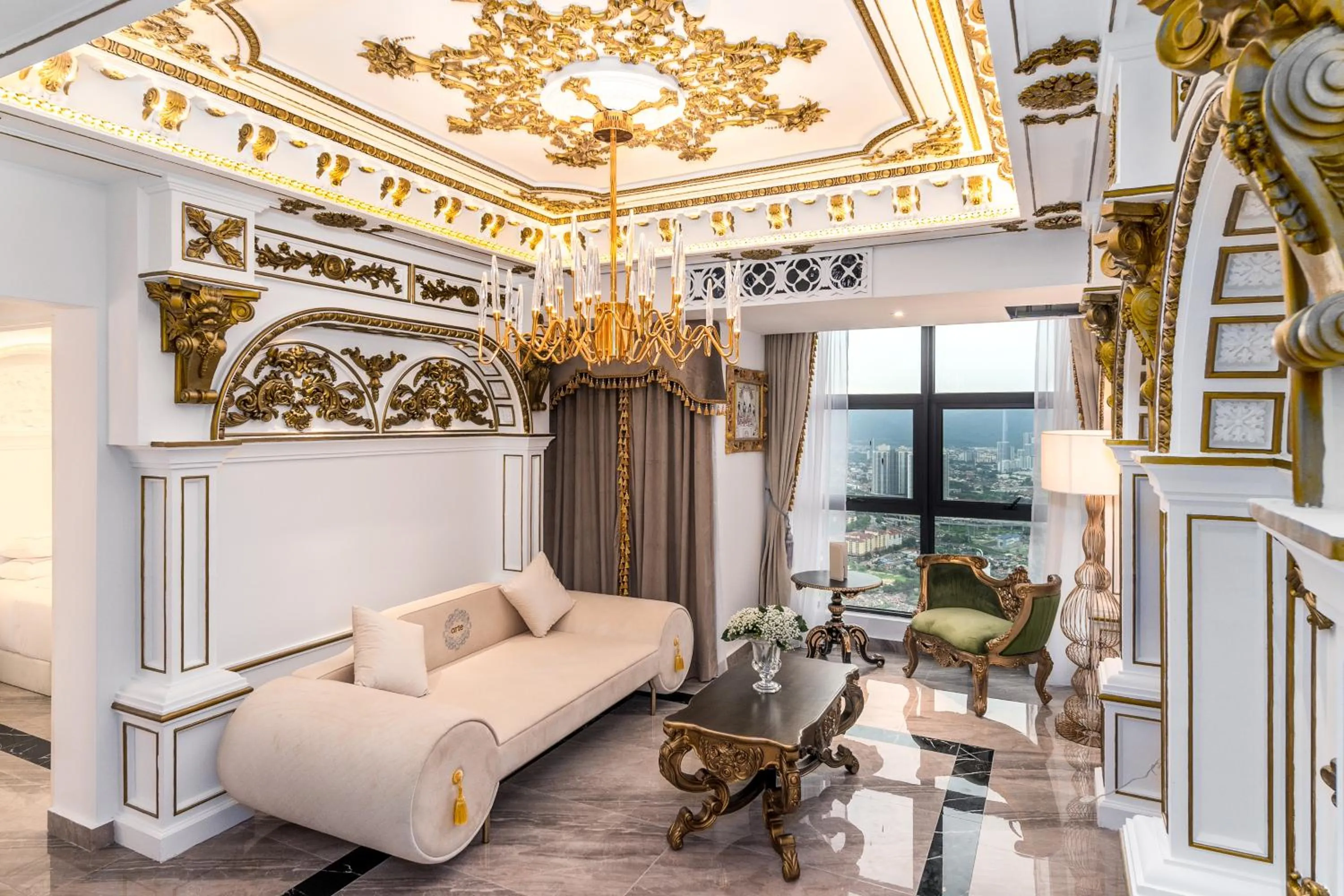 Living room in arte by Thomas Chan