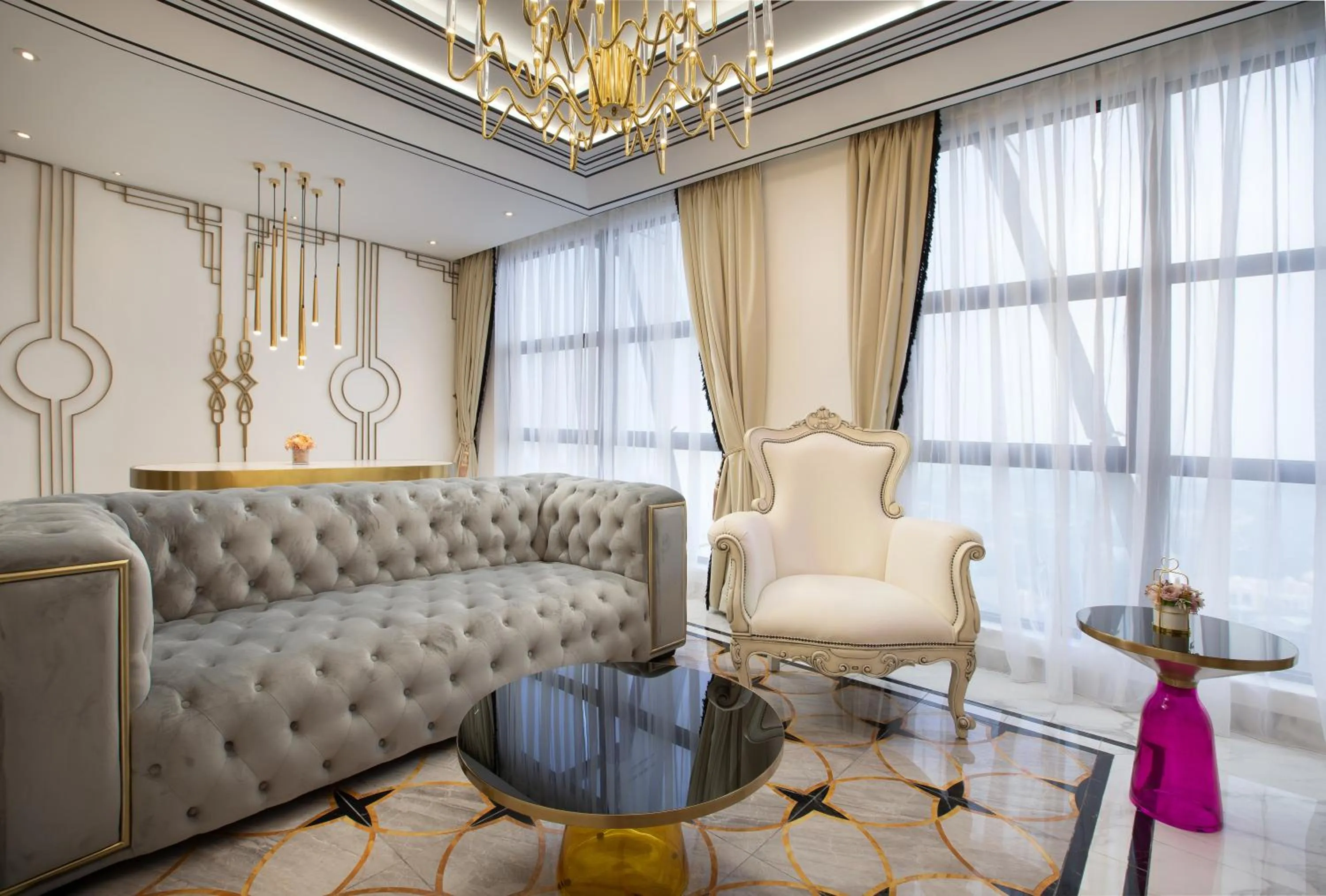 Living room in arte by Thomas Chan