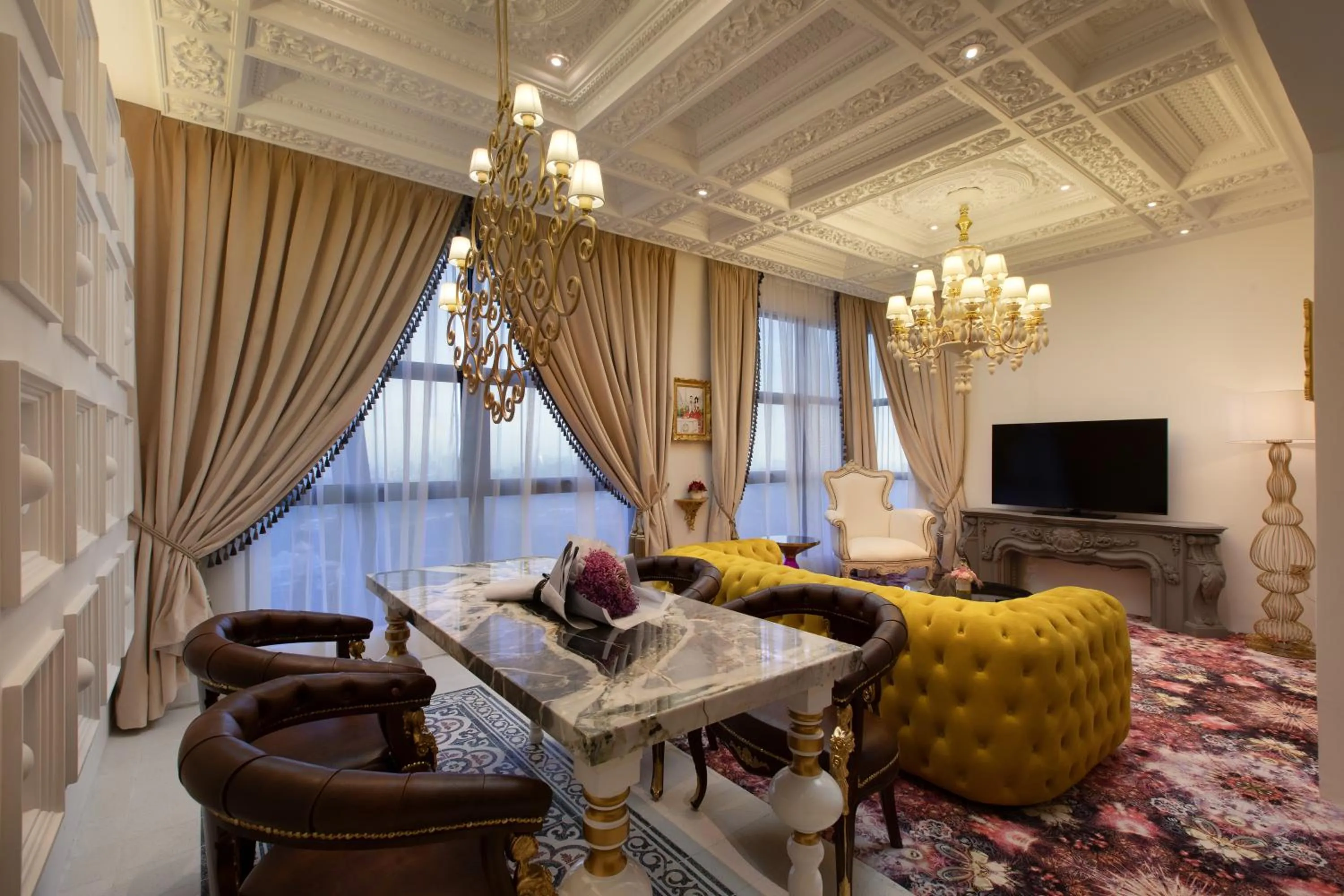 Living room in arte by Thomas Chan