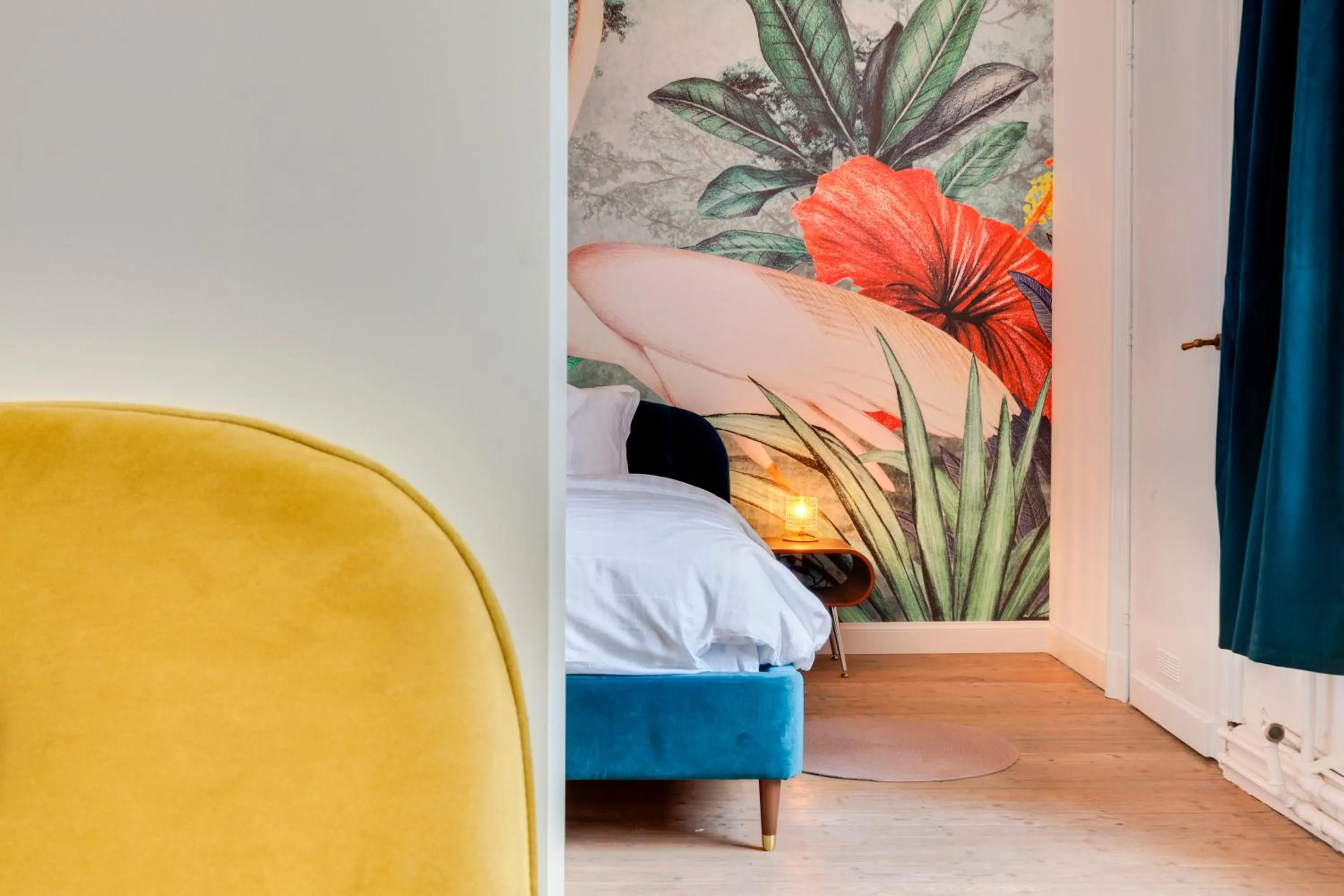 Bed in Koeketiene Rooms