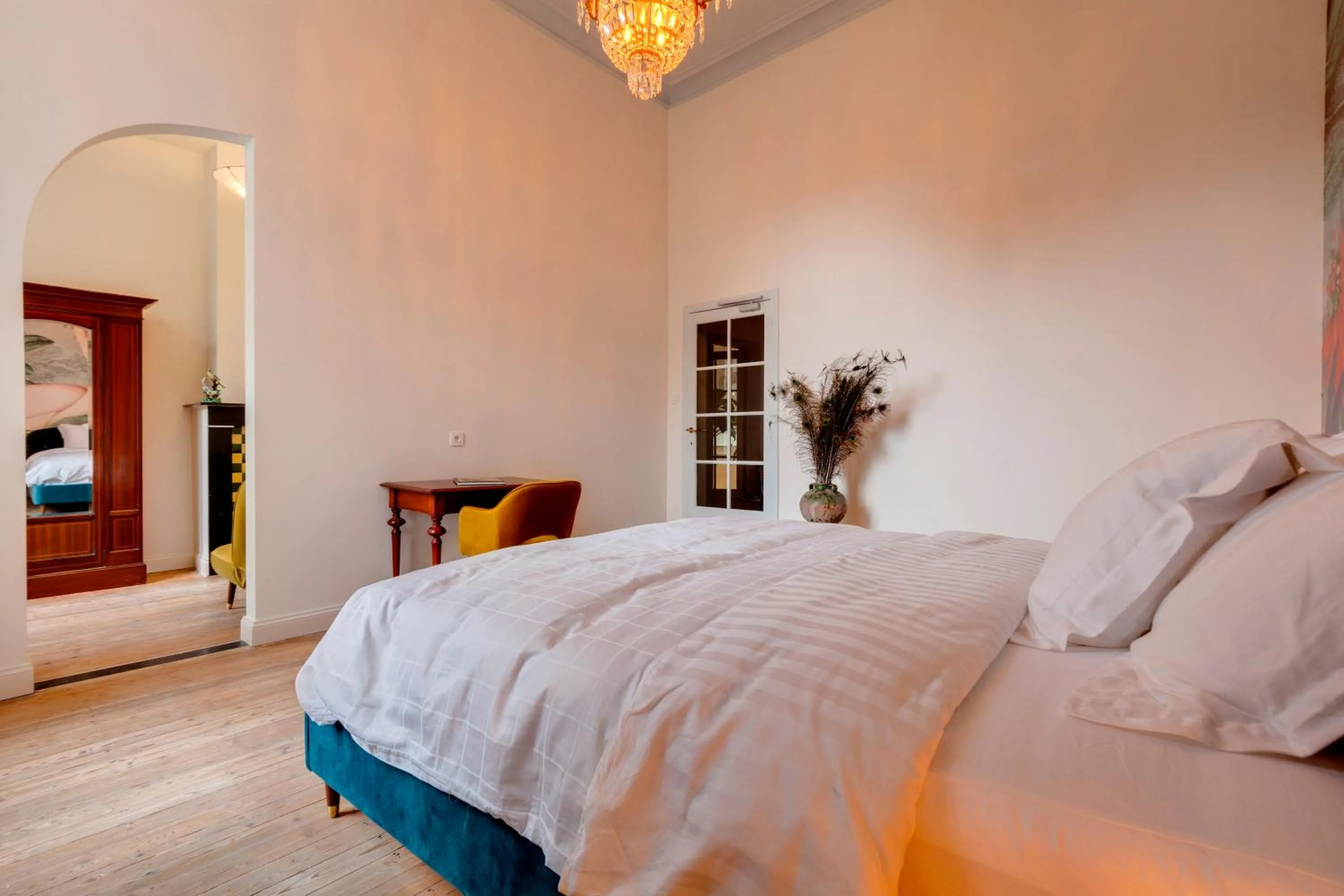 Bed in Koeketiene Rooms