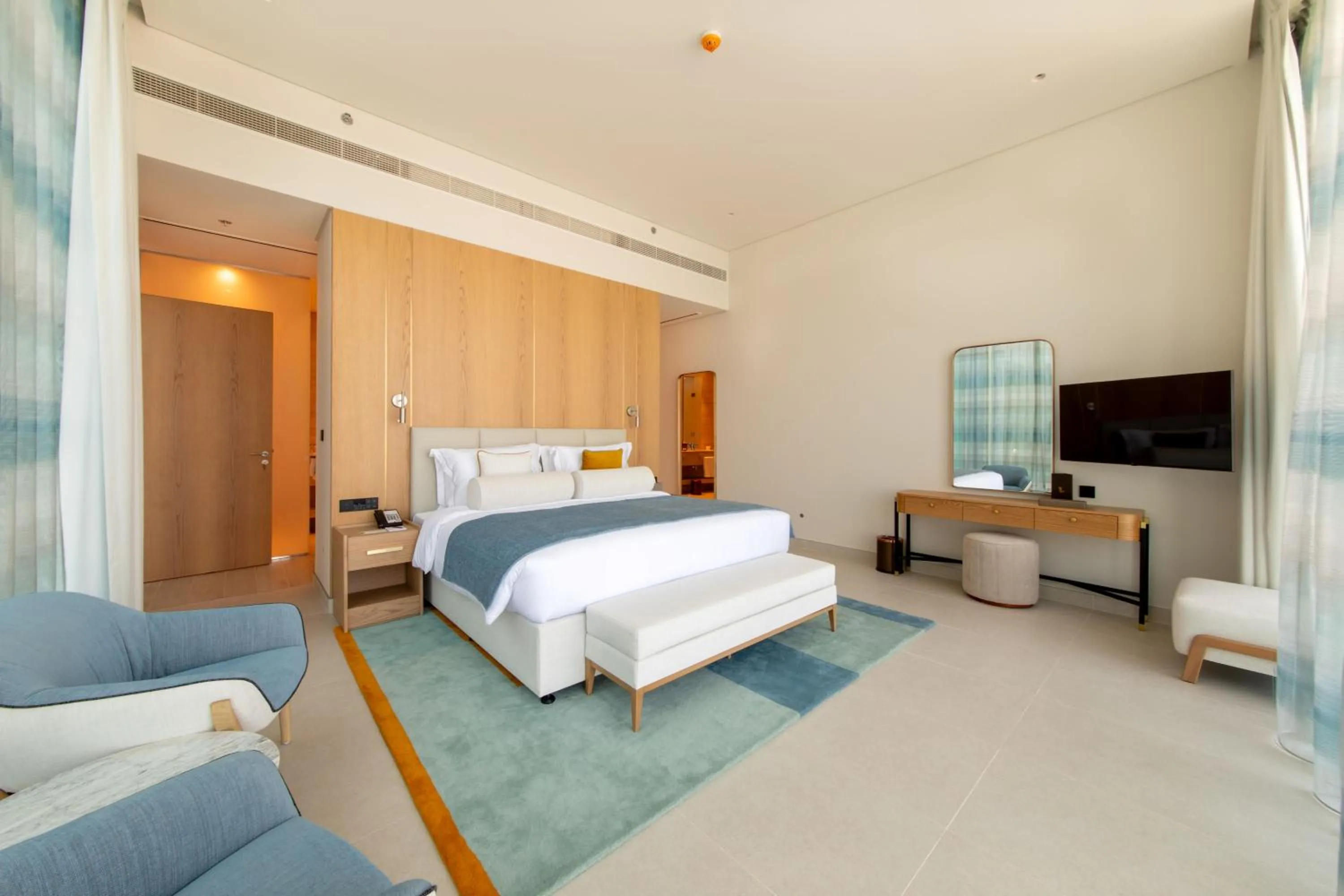 Bed in Ajman Hotel & Villas by Blazon Hotels