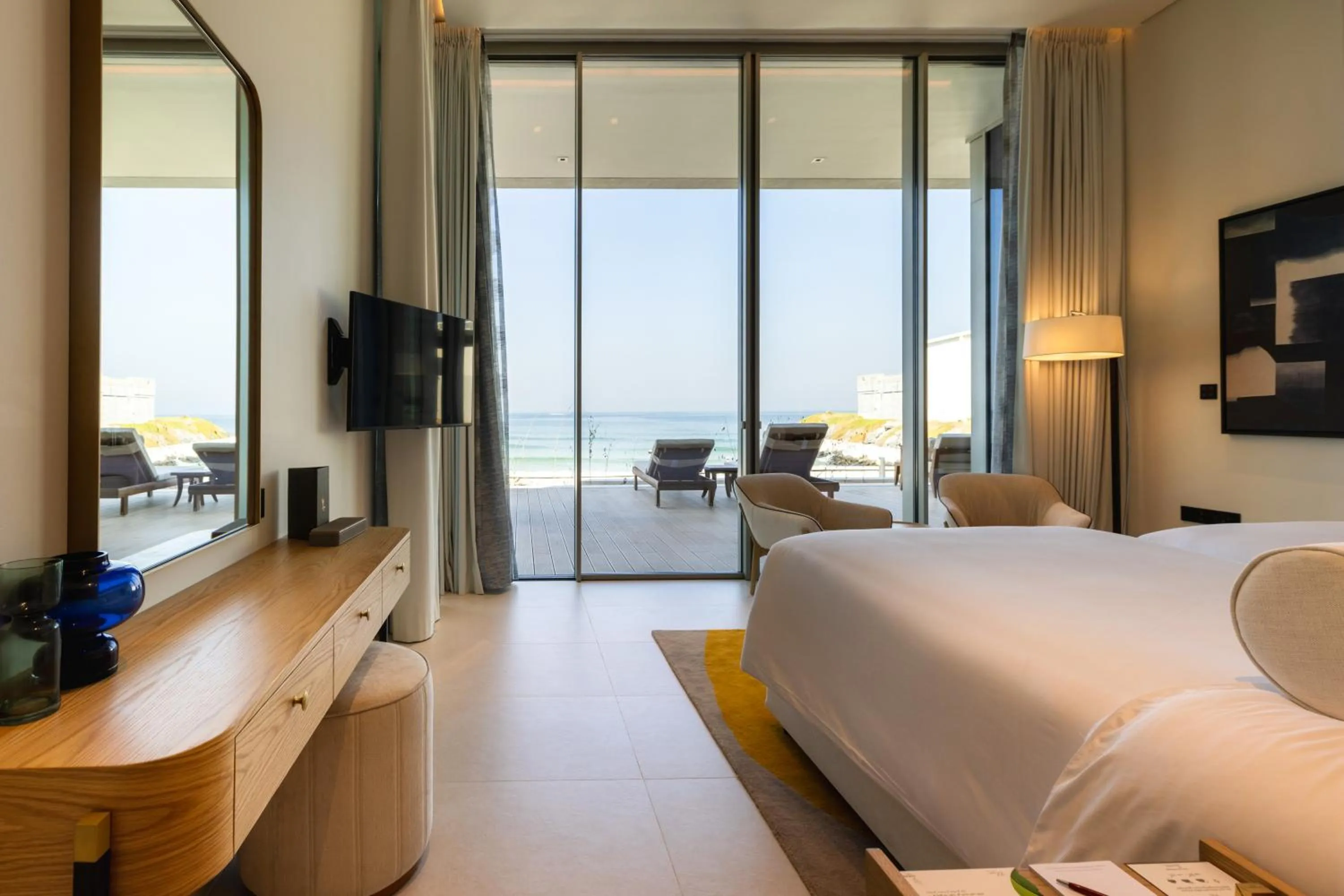 Bedroom, Bed in Ajman Hotel & Villas by Blazon Hotels