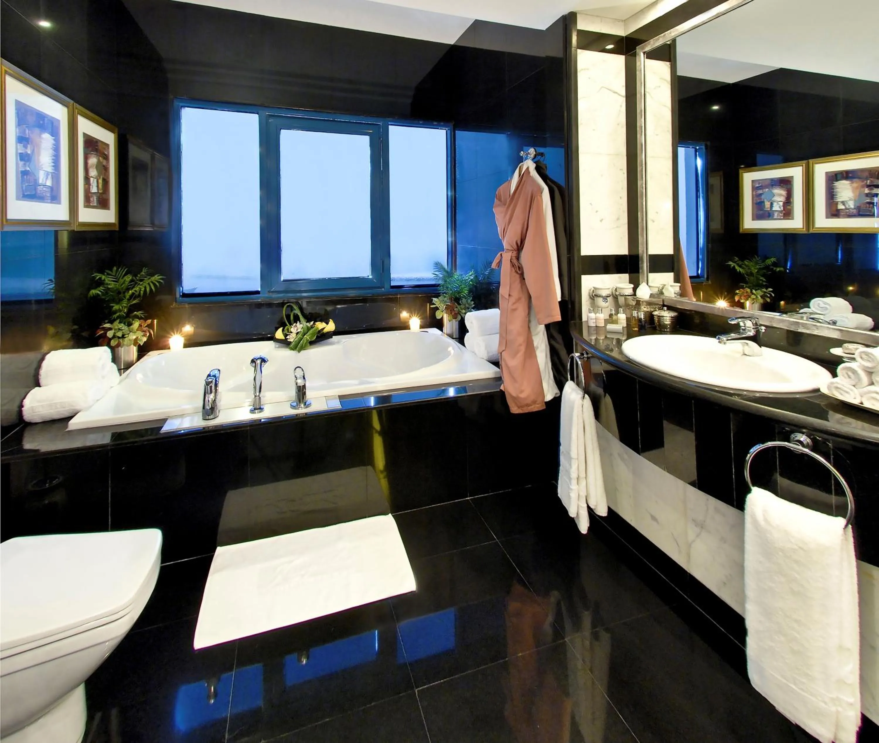 Bathroom in Ajman Hotel & Villas by Blazon Hotels
