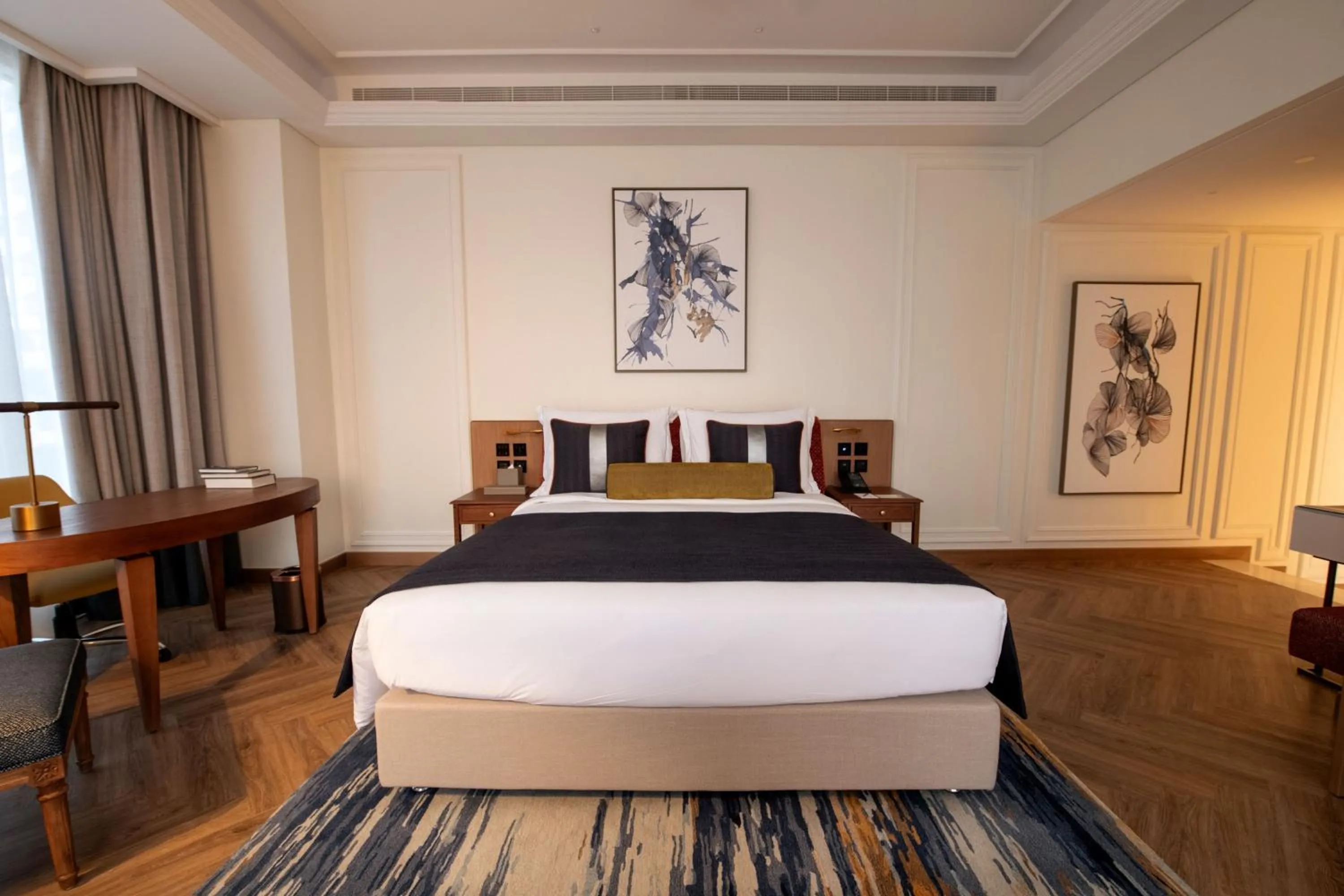 Bed in Ajman Hotel & Villas by Blazon Hotels