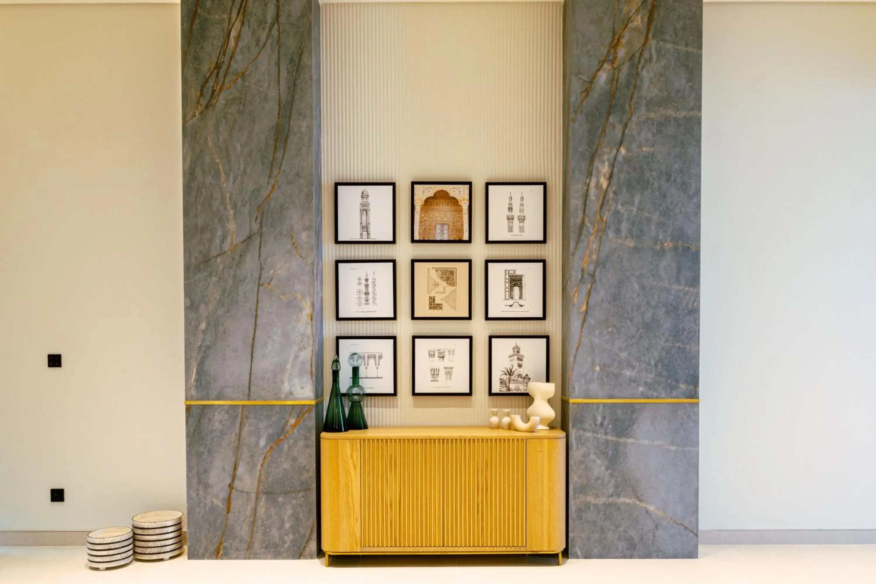 Living room in Ajman Hotel & Villas by Blazon Hotels