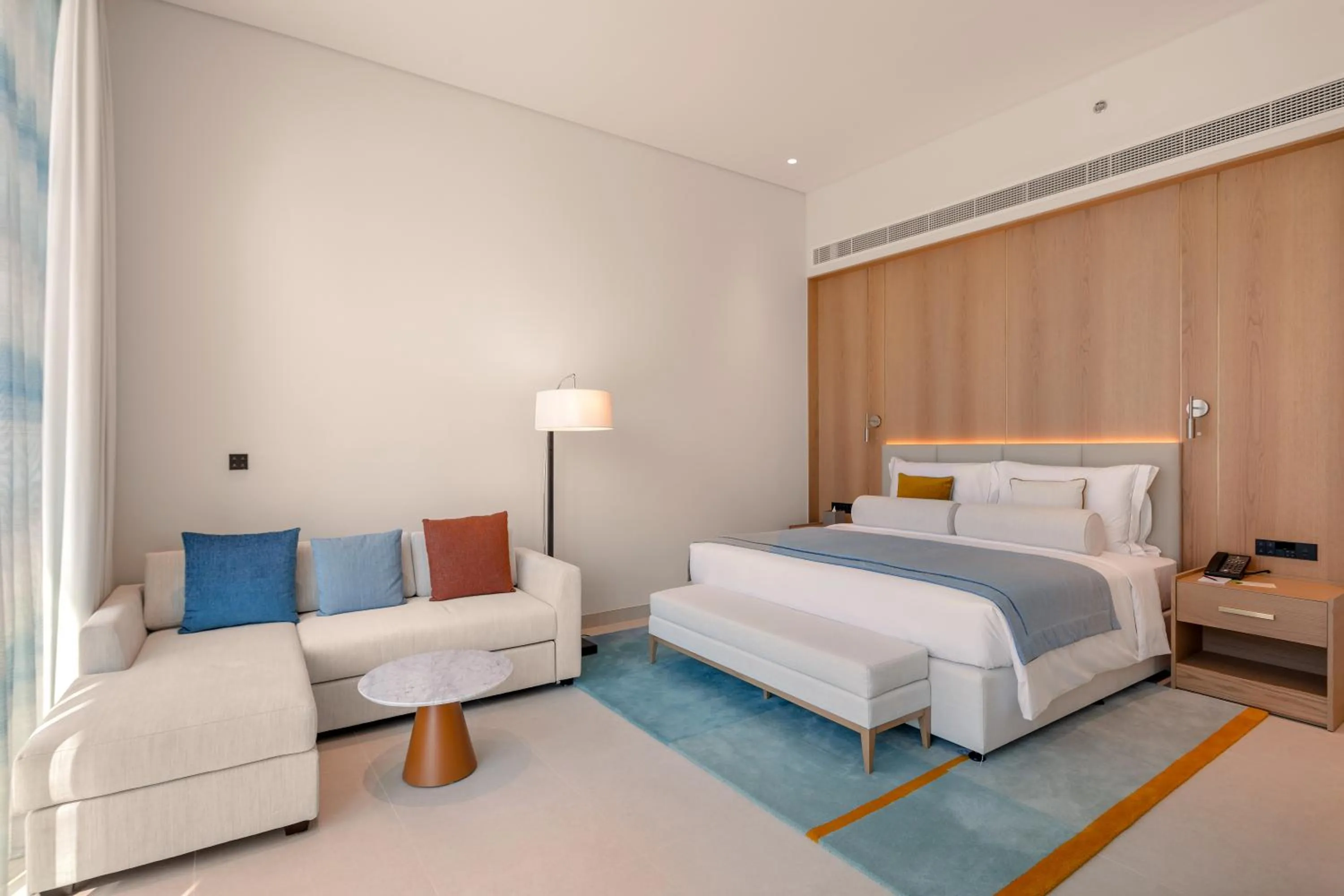 Bed in Ajman Hotel & Villas by Blazon Hotels