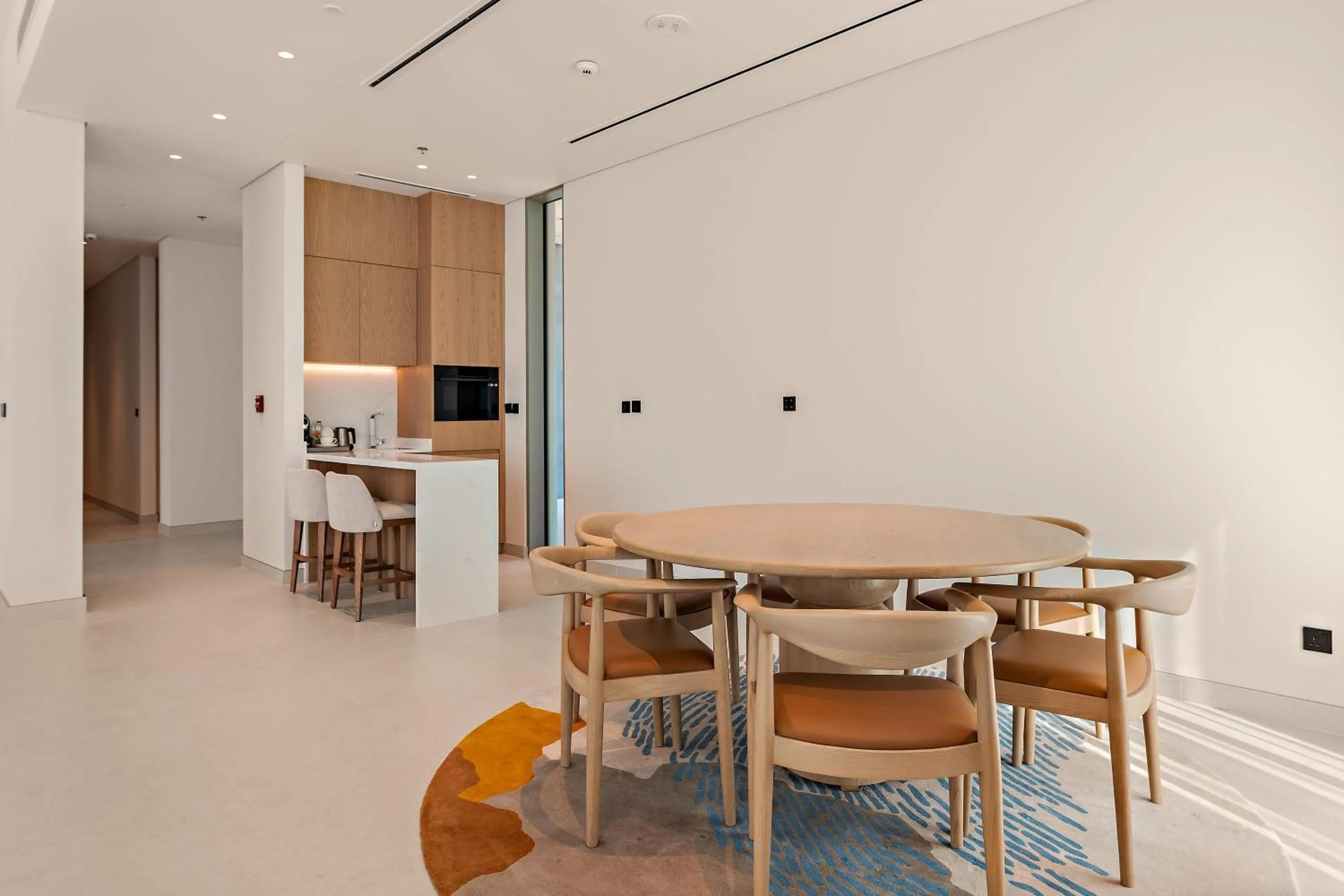 Kitchen or kitchenette in Ajman Hotel & Villas by Blazon Hotels