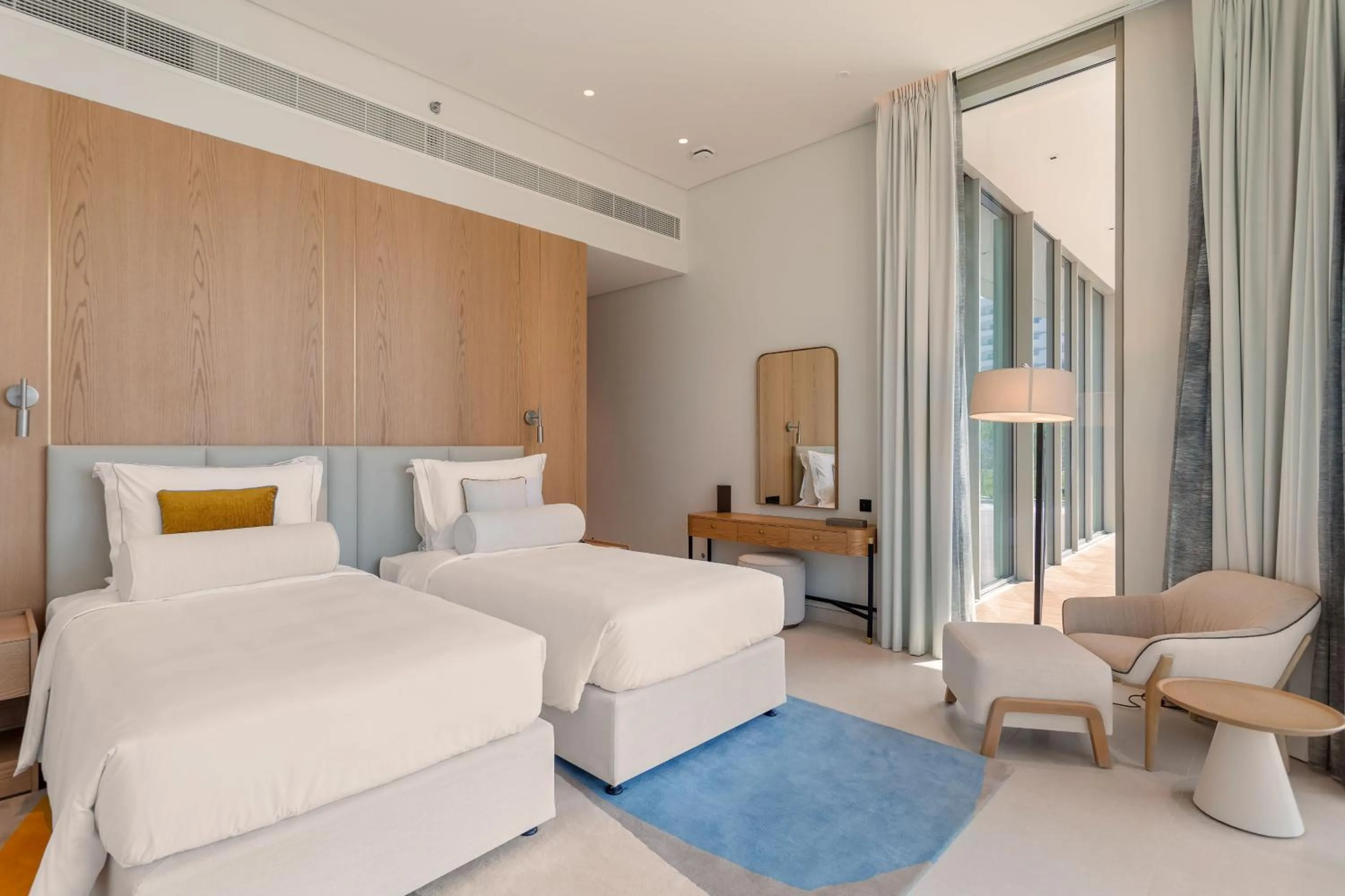 Bed in Ajman Hotel & Villas by Blazon Hotels