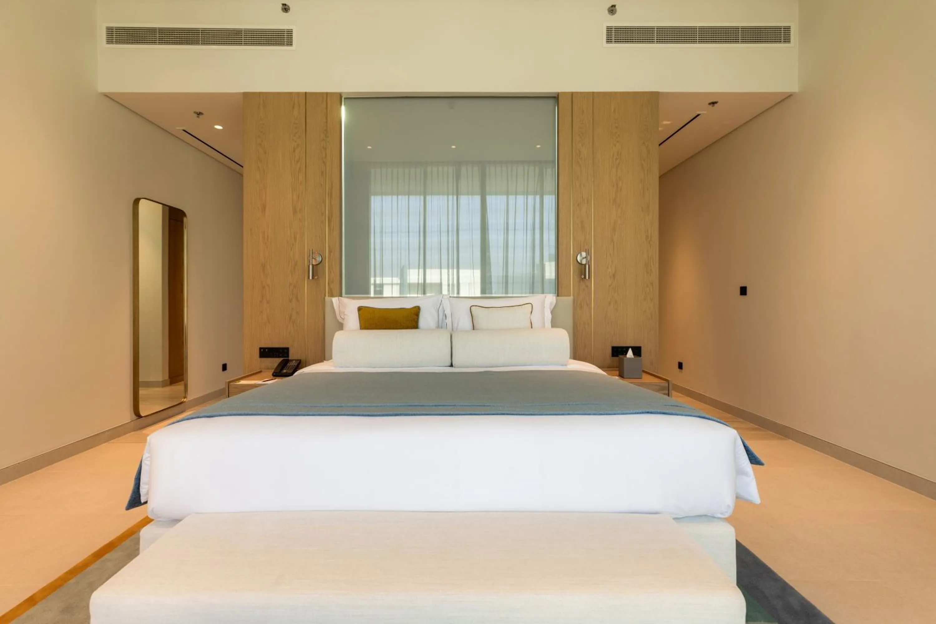 Bed in Ajman Hotel & Villas by Blazon Hotels