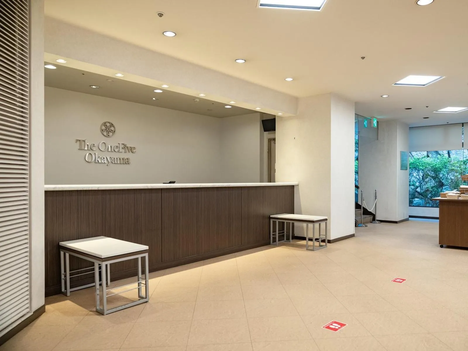 Lobby or reception in The OneFive Okayama