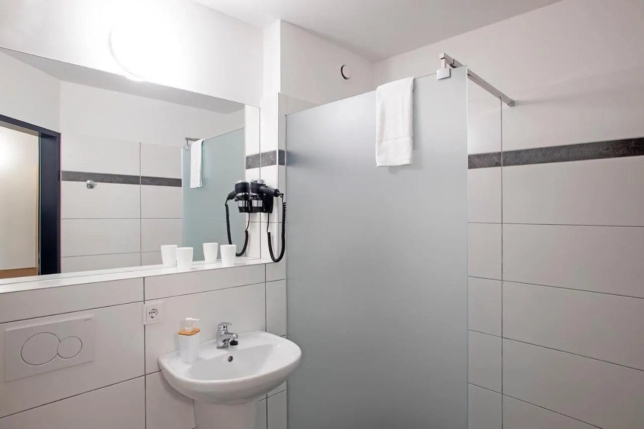 Bathroom in OEKOTEL Hohenems