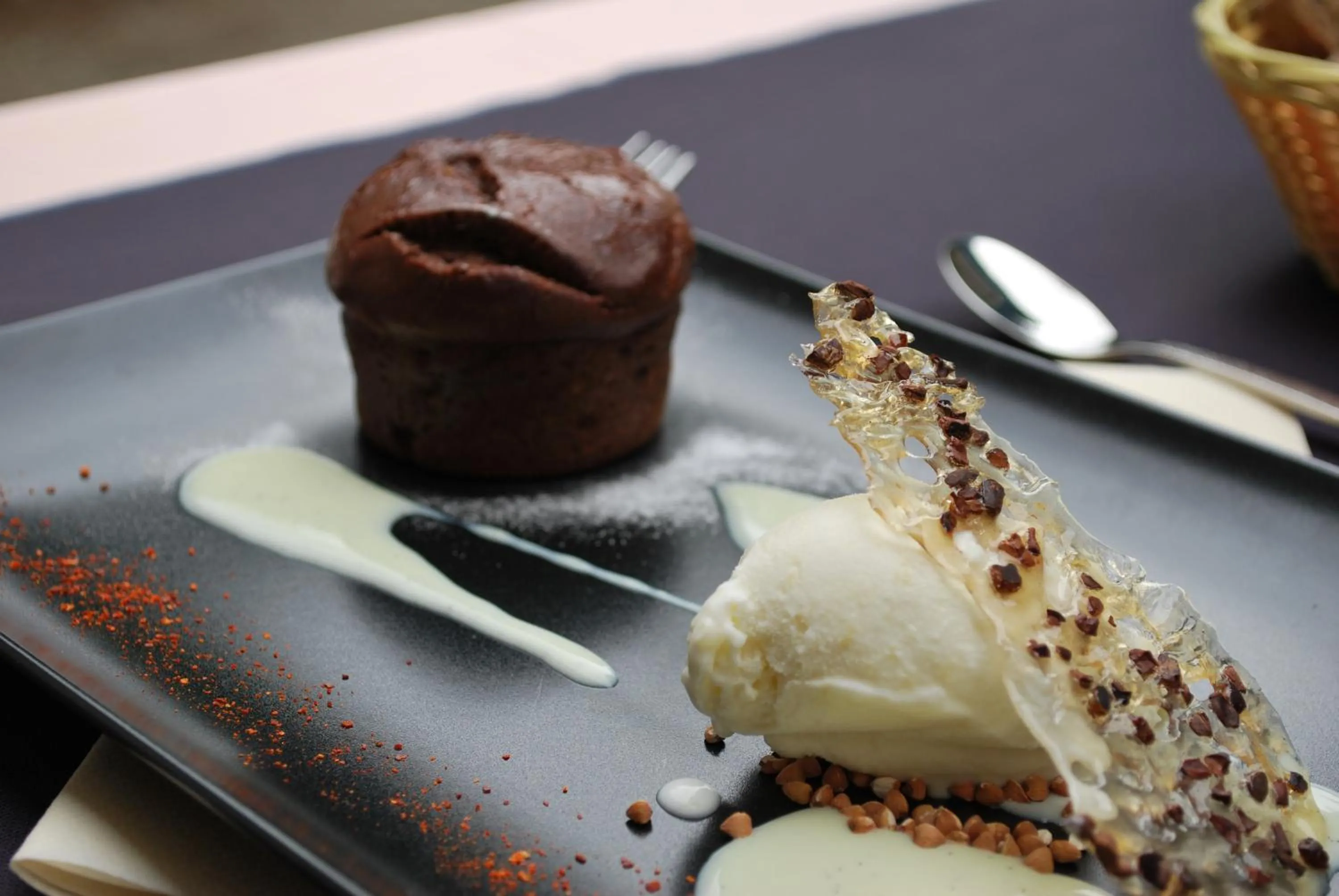 Food close-up in Hotel Le Relais des Champs