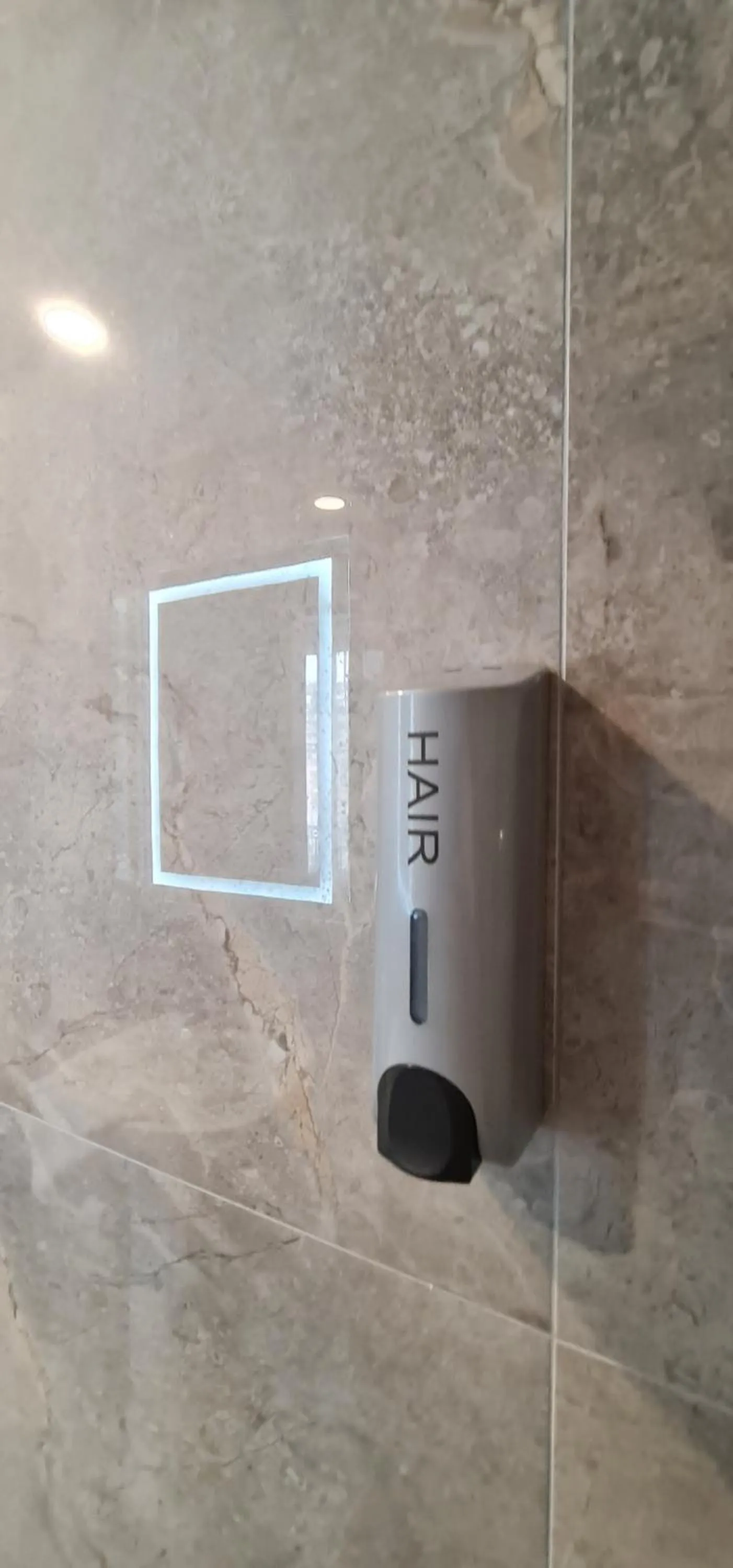 Shower in Evelia Hotels