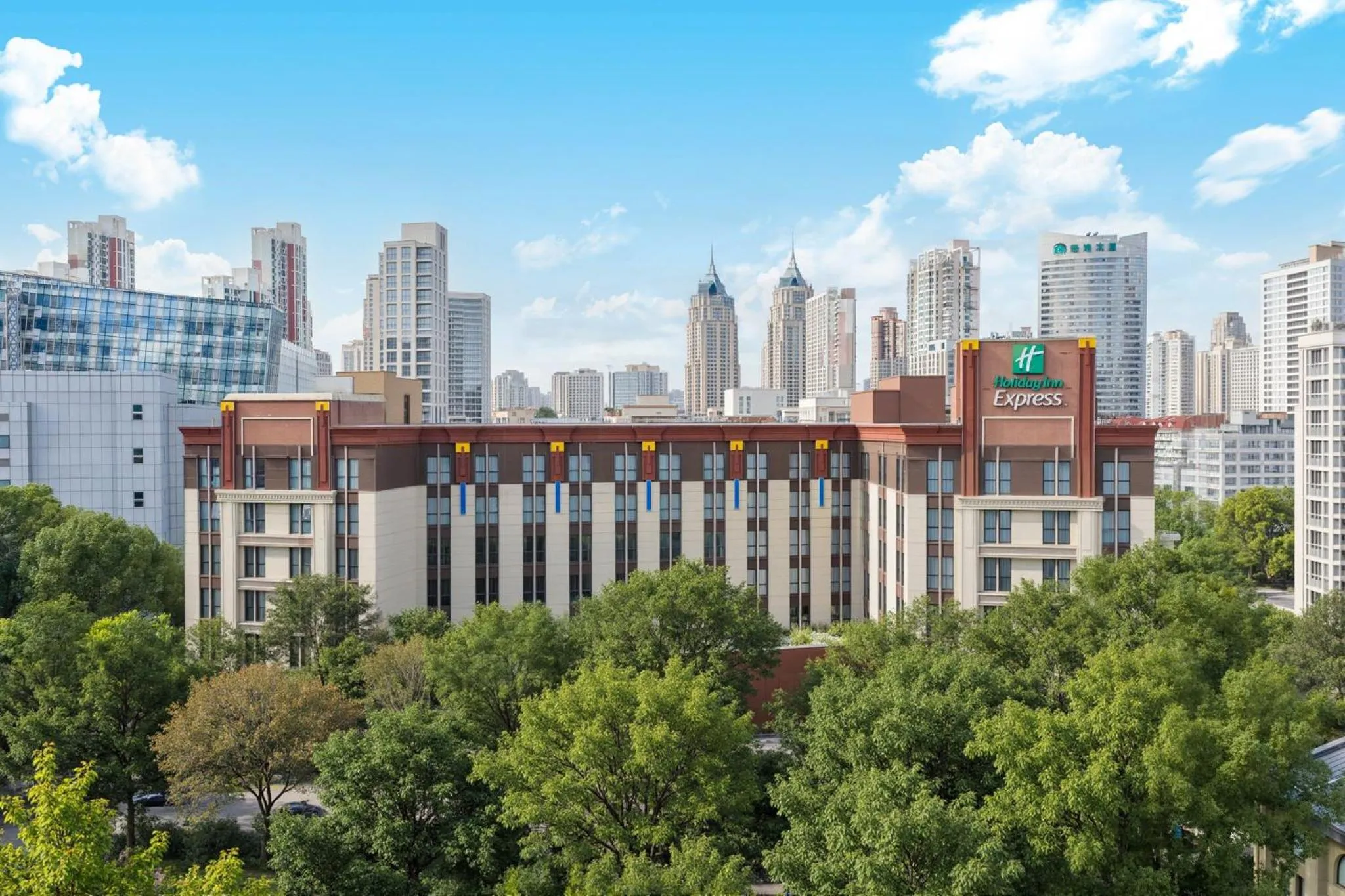 Property building in Holiday Inn Express Shanghai Putuo by IHG