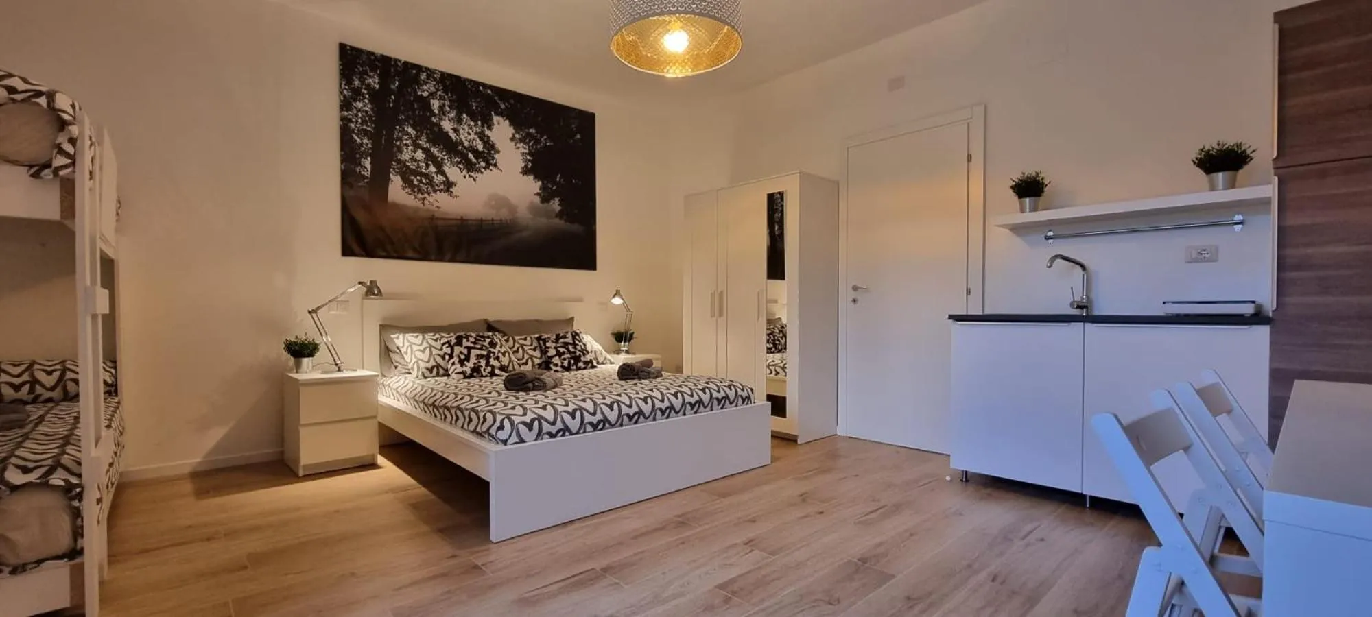 Bed in San Donato Policlinico Rooms