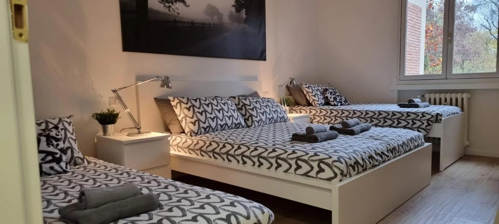 Bed in San Donato Policlinico Rooms