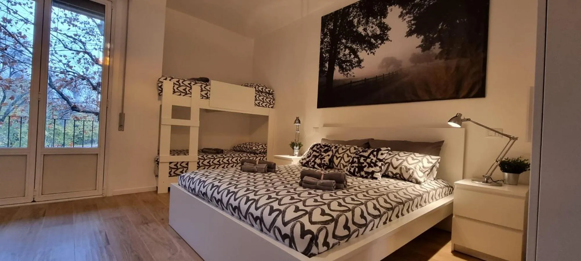 Bed in San Donato Policlinico Rooms