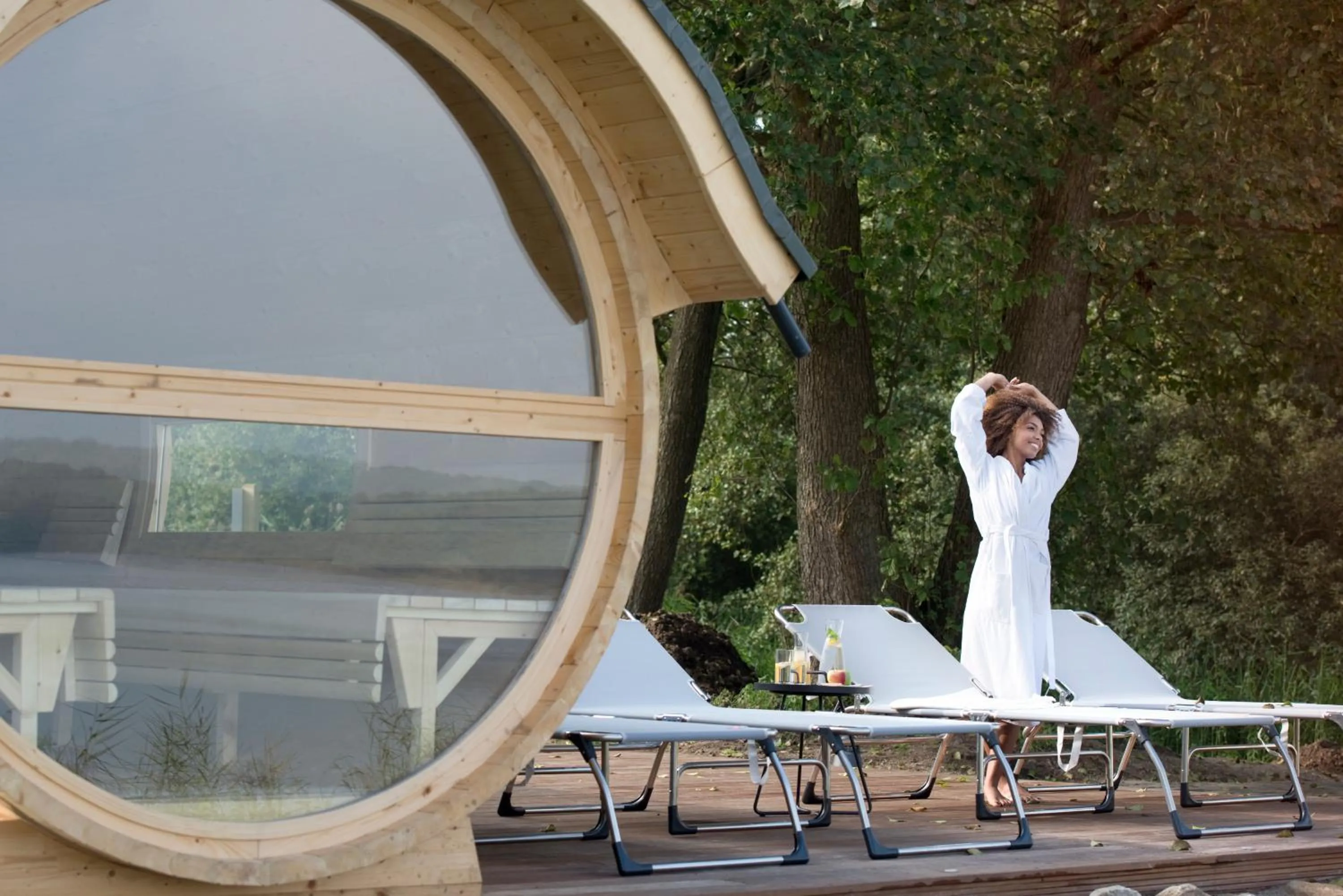 Sauna in Seehotel Töpferhaus